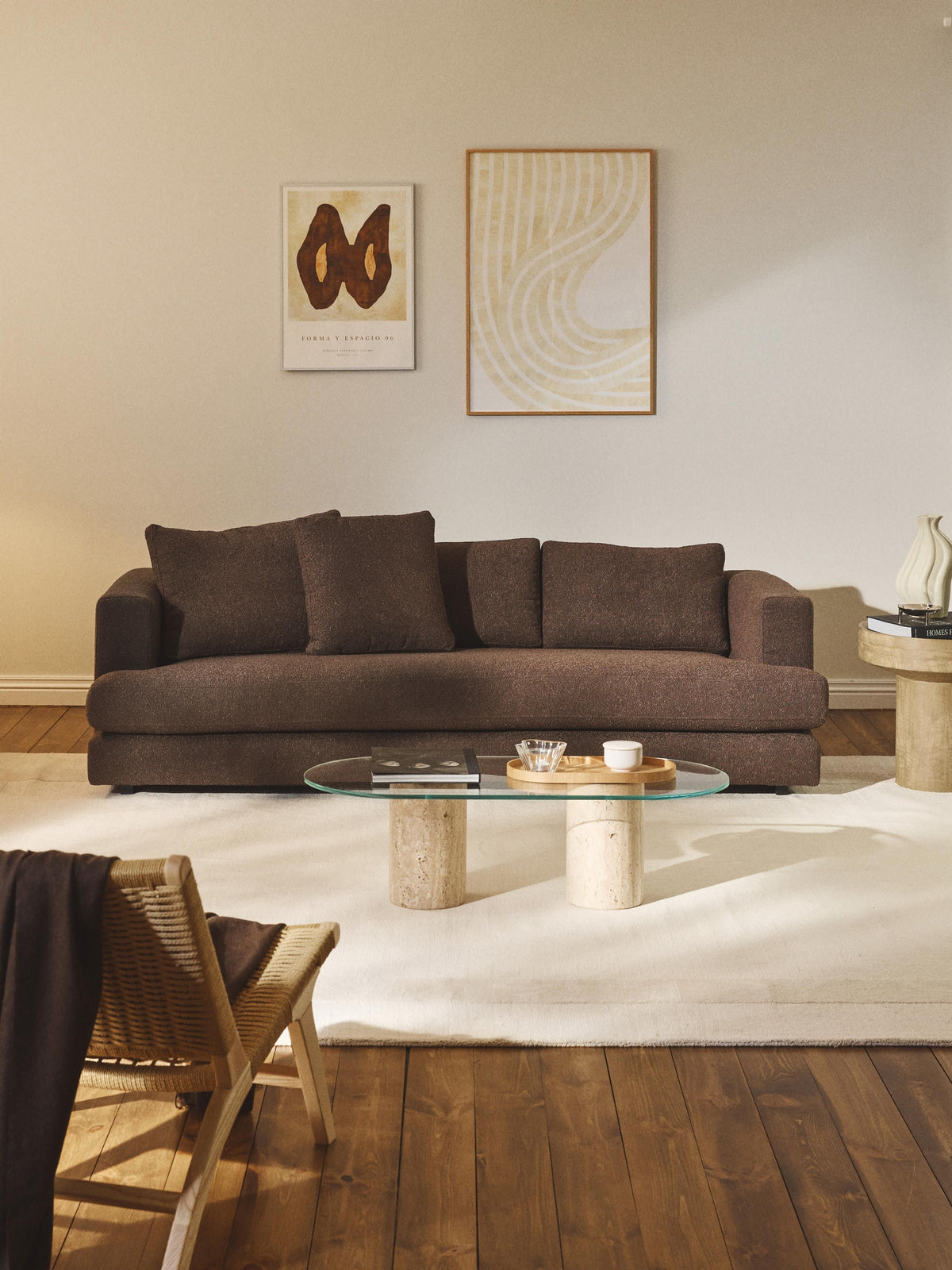 Tribeca Bouclé Sofa (3-seater)
