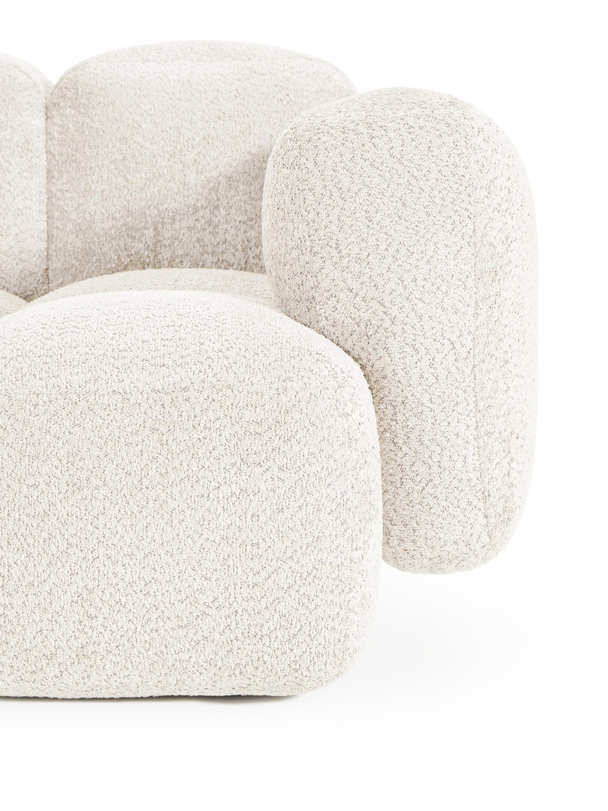 Tayla Teddy Bouclé Corner Module