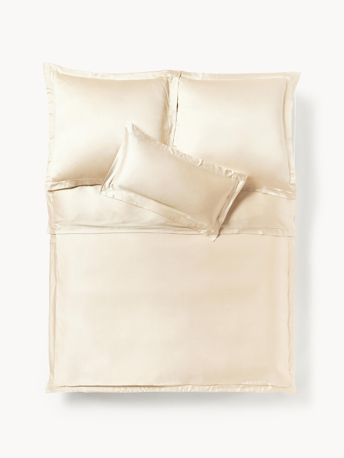 Sylvie Silk Duvet Cover