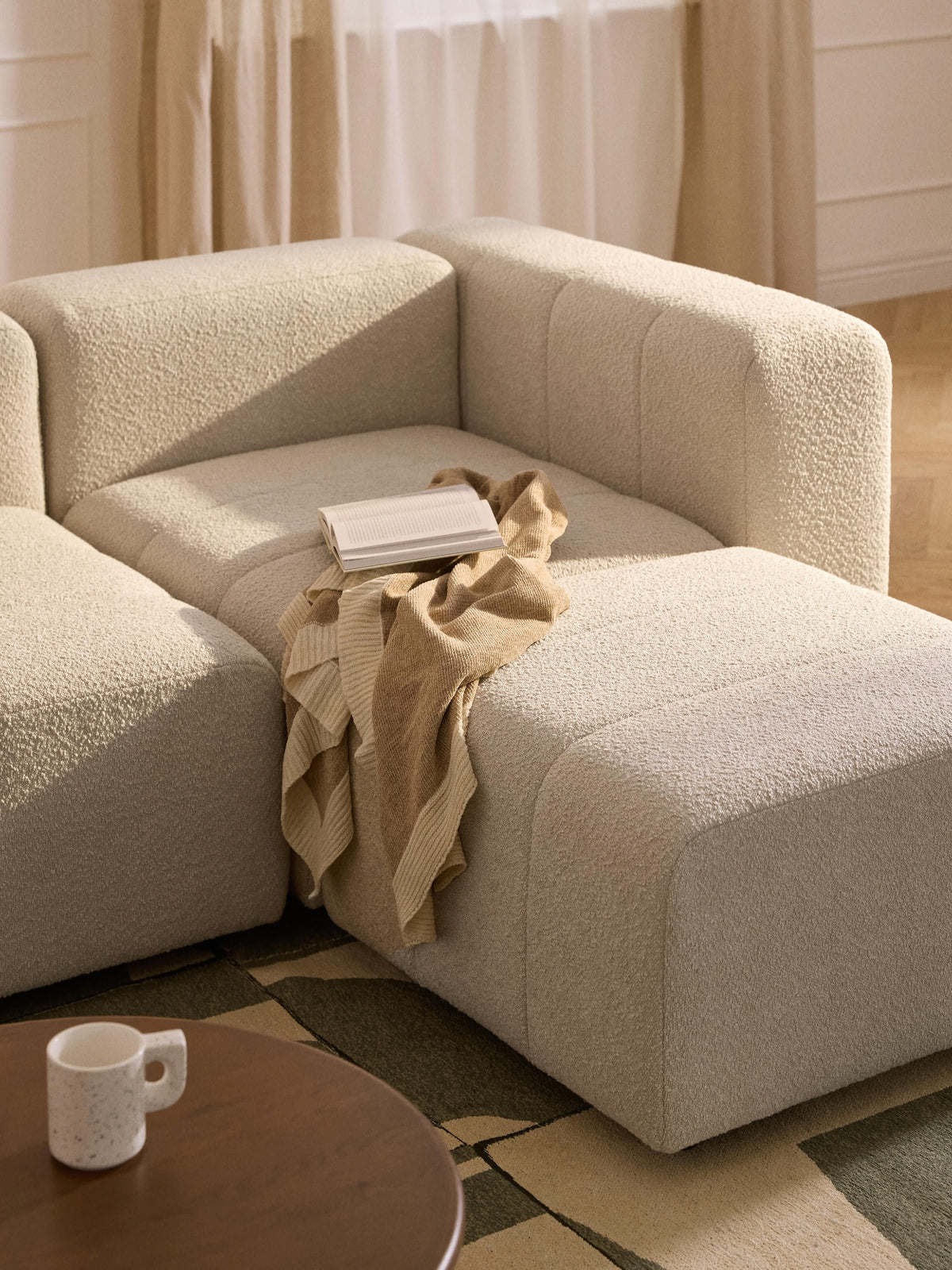 Lena Bouclé Corner Module