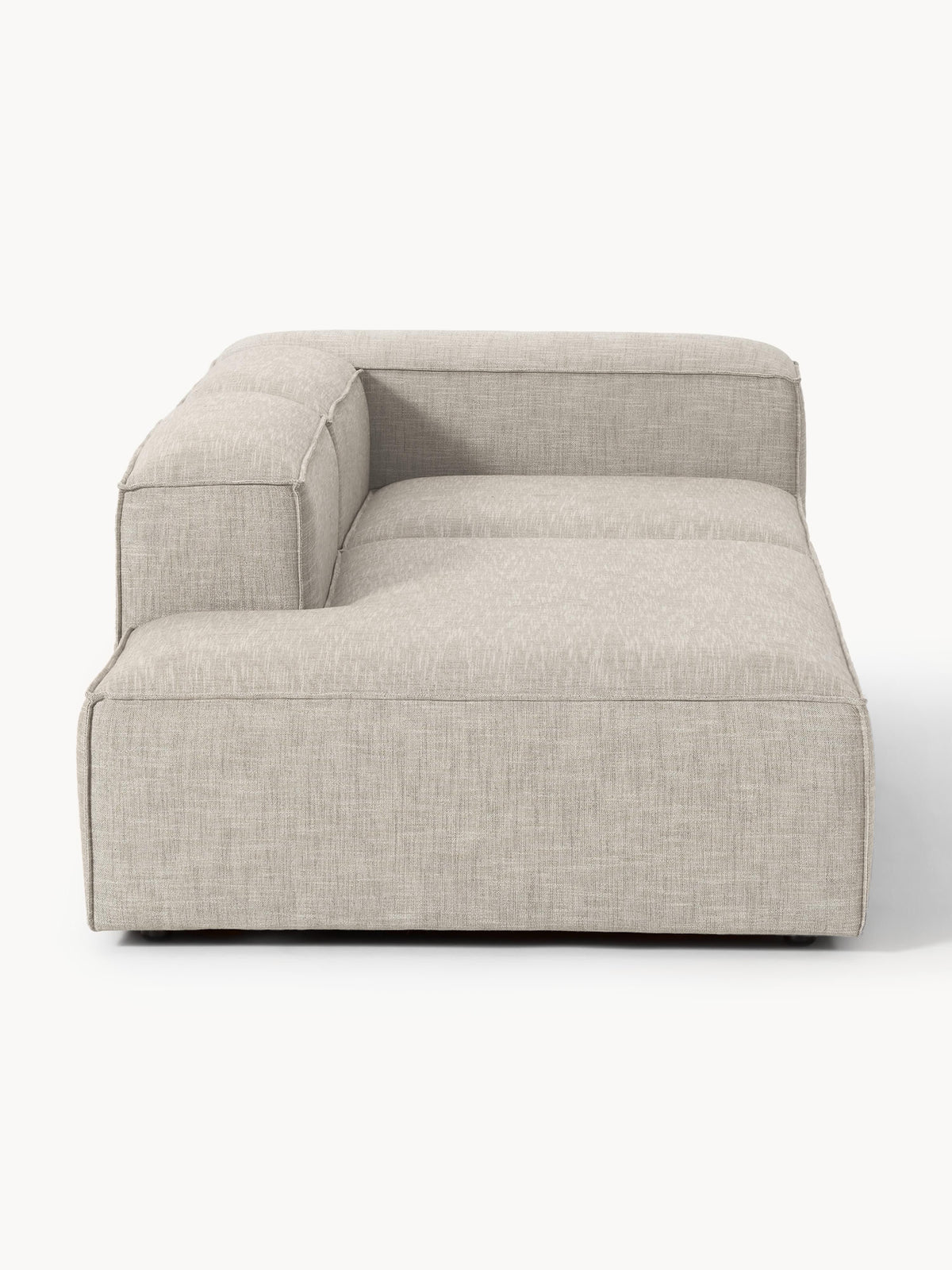 Lennon Linen Blend Modular Ottoman
