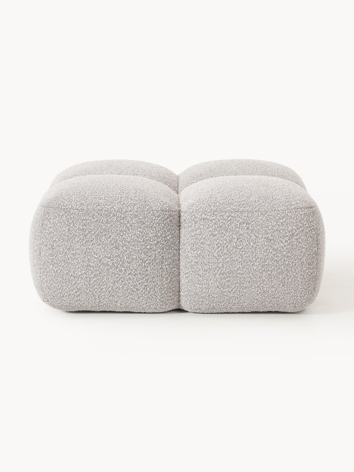 Tayla Bouclé Ottoman