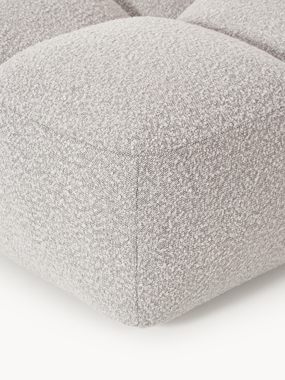Tayla Bouclé Ottoman