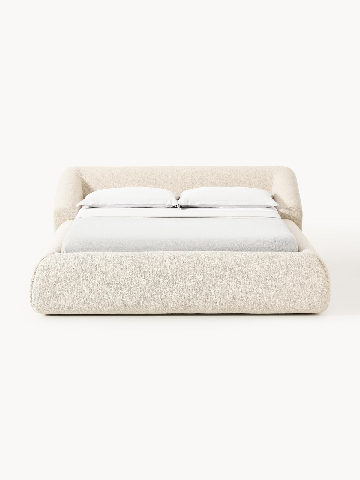 Sofia Upholstered Bouclé Bed