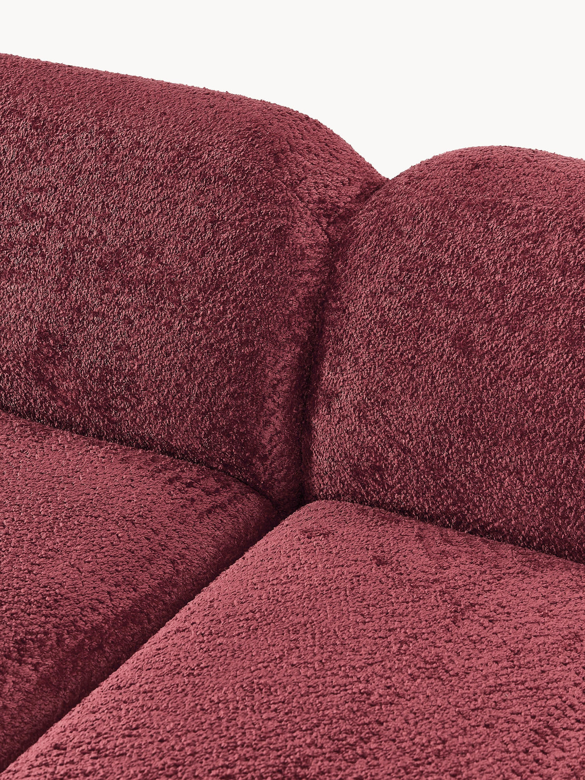 Wolke Modular Teddy Bouclé Sofa (3-seater)