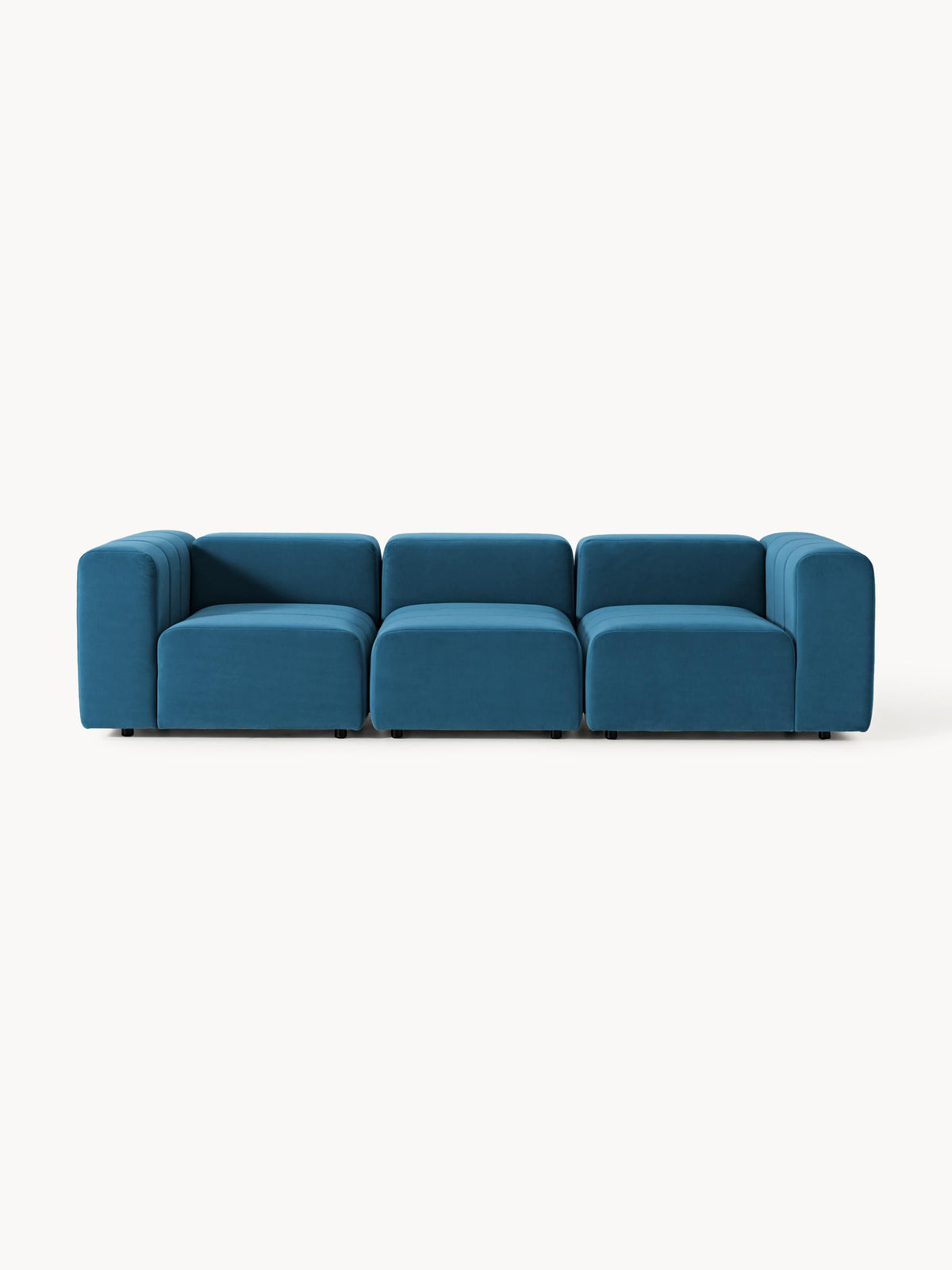 Gallery image 1 - Modular Velvet Sofa Lena (4-seater)