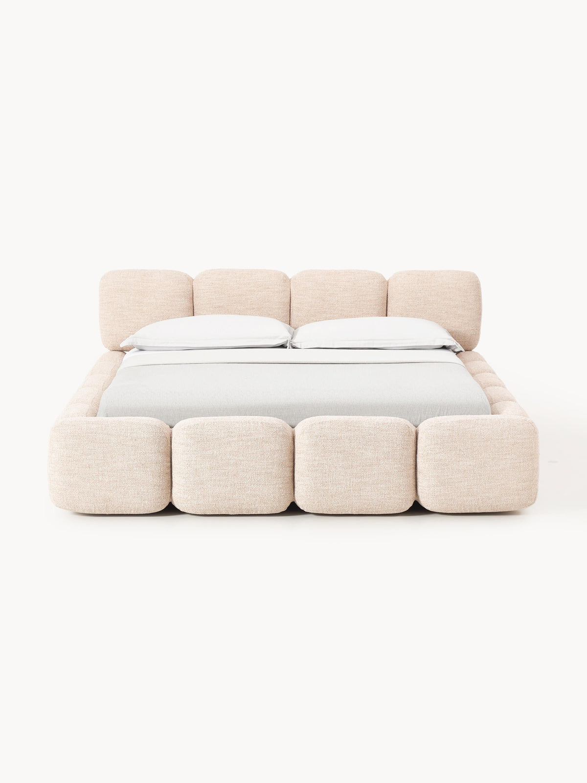 Tayla Upholstered Bouclé Bed