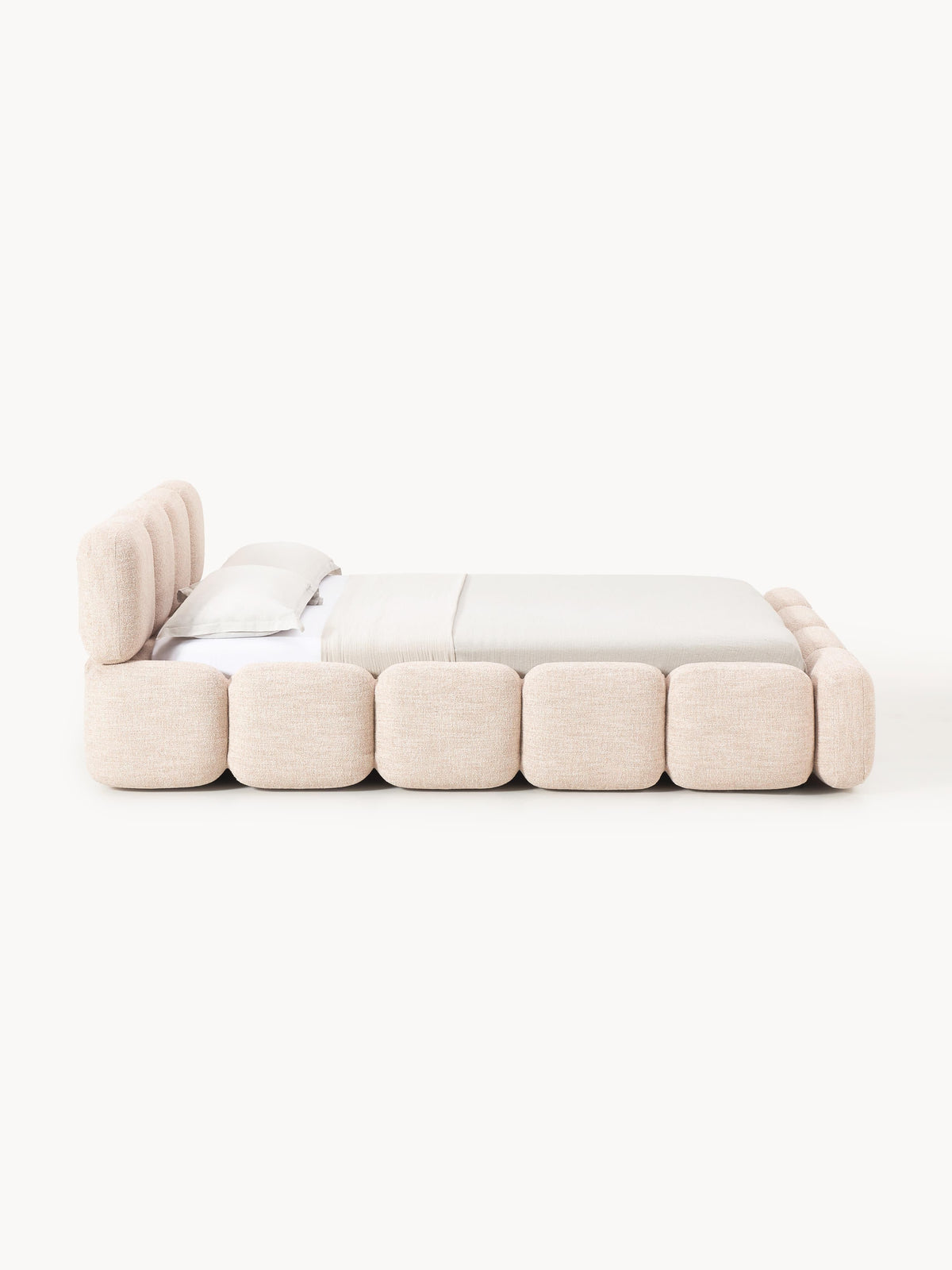 Tayla Upholstered Bouclé Bed