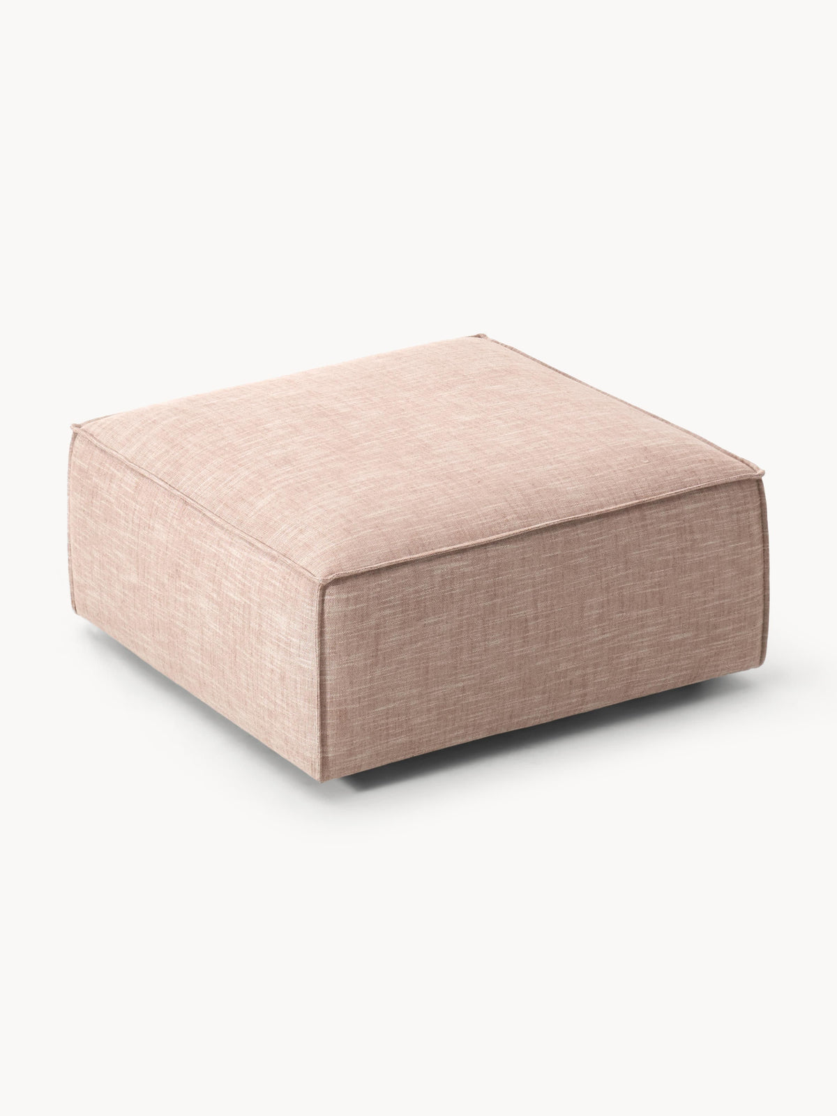 Lennon Linen Blend Ottoman