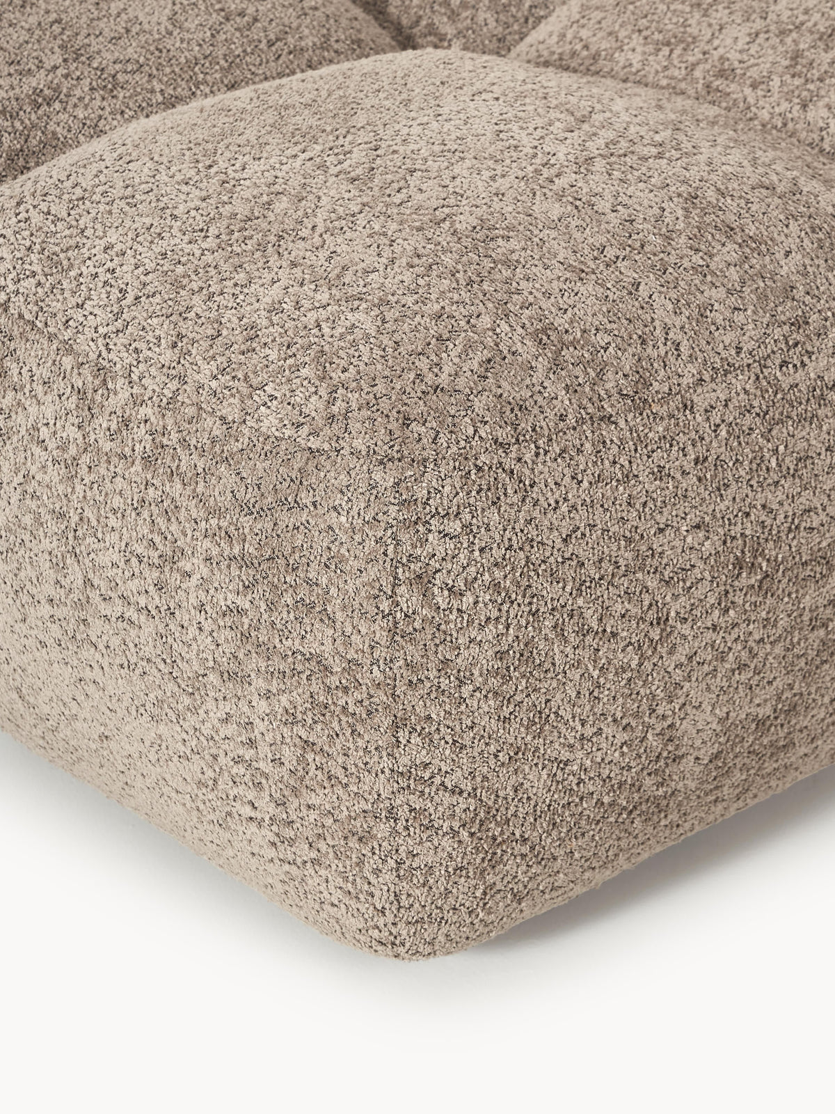 Tayla Teddy Bouclé Ottoman