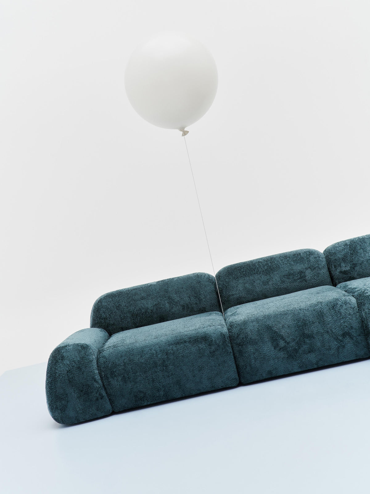 Wolke Teddy Bouclé Corner Module