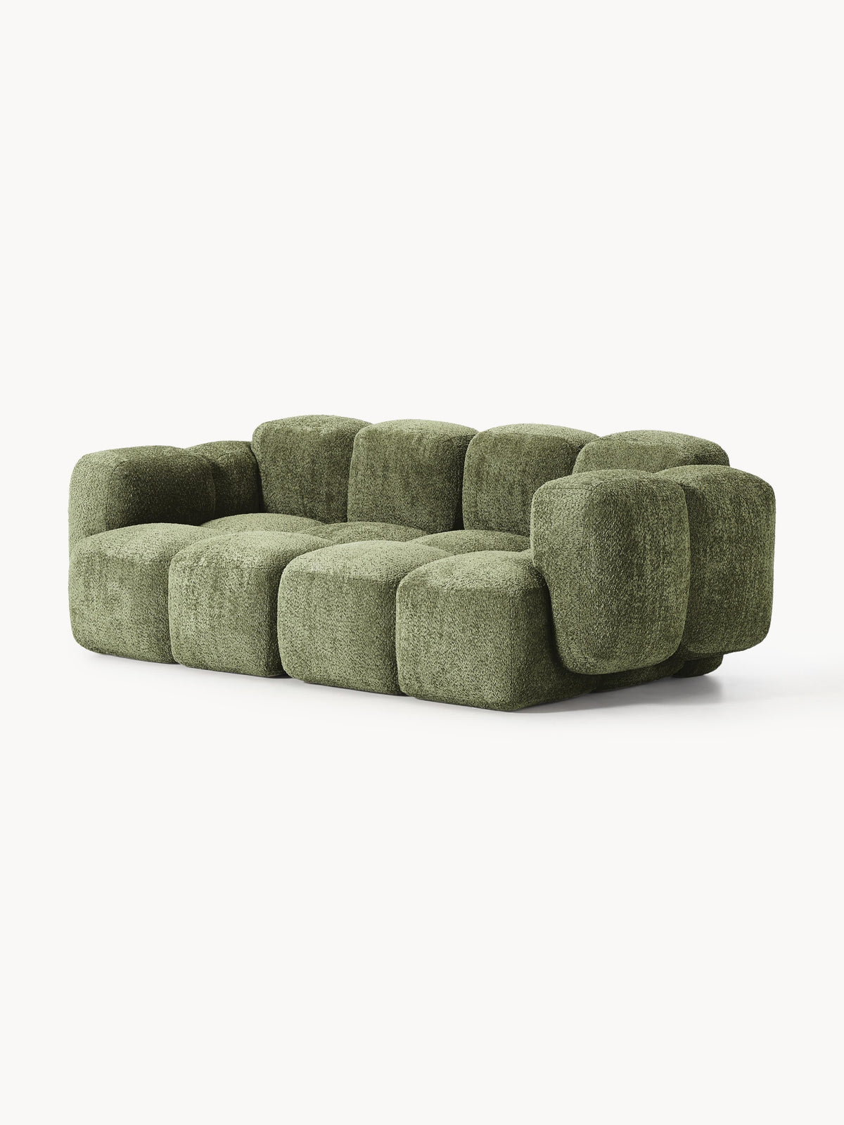 Tayla Modular Teddy-Bouclé Sofa (3-seater)