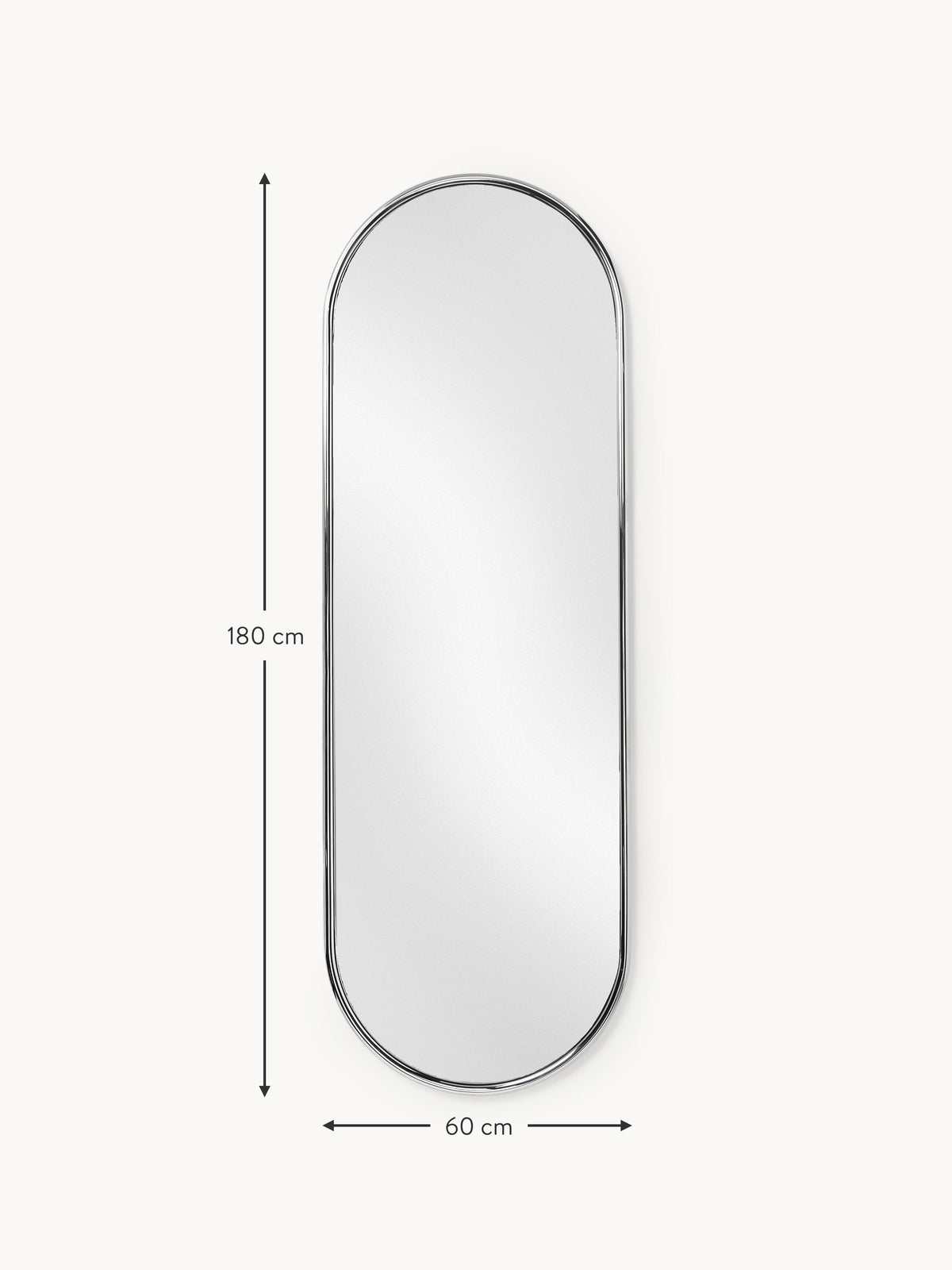 Blake Oval Full-Length Mirror