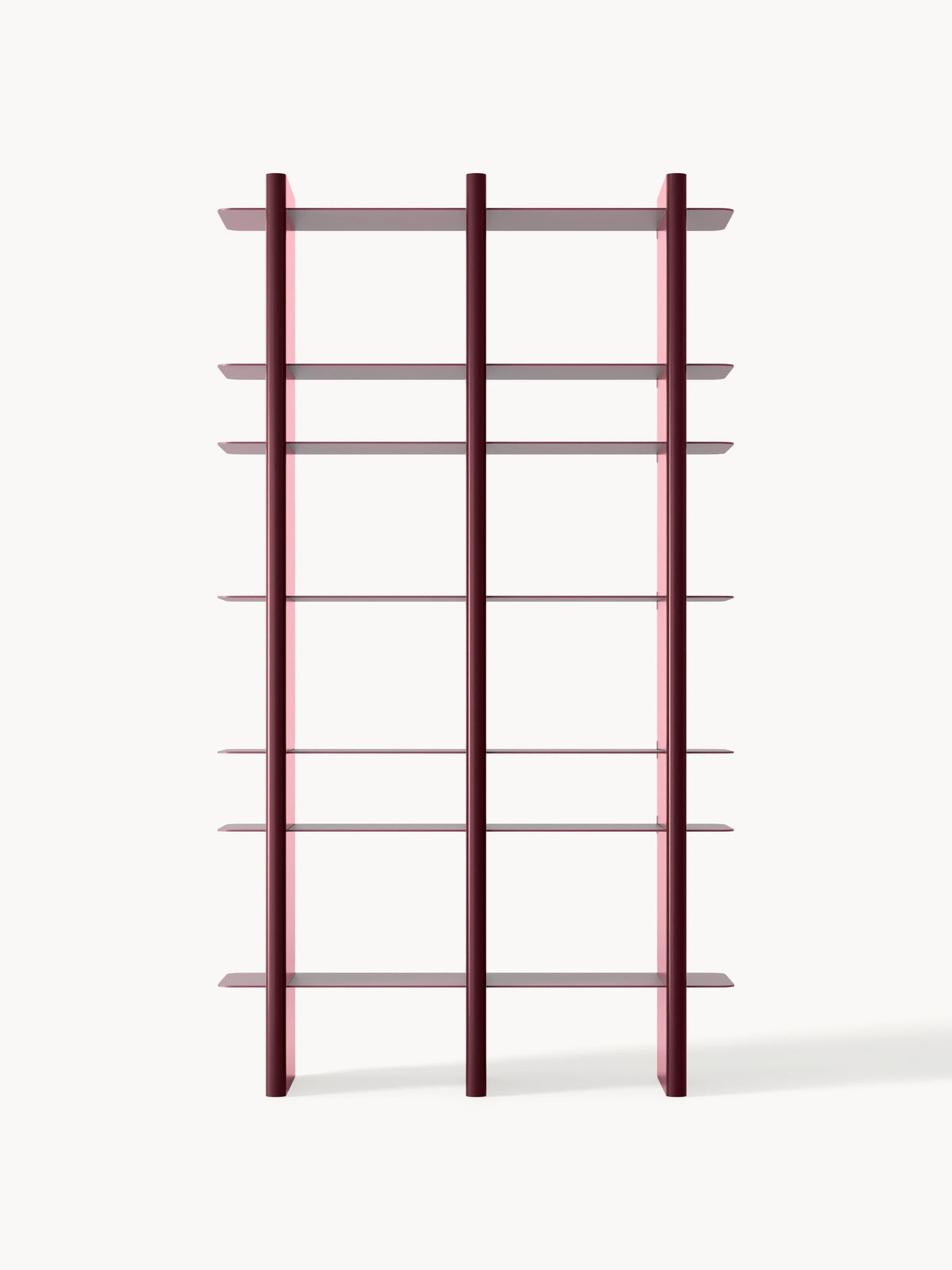 Rami Tall Shelving Unit with Metal Elements