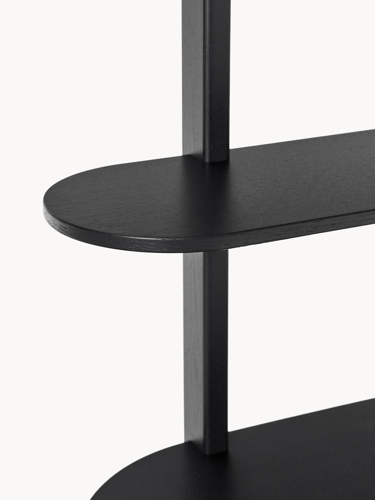 Calary Large Shelving Unit with Fluted Front