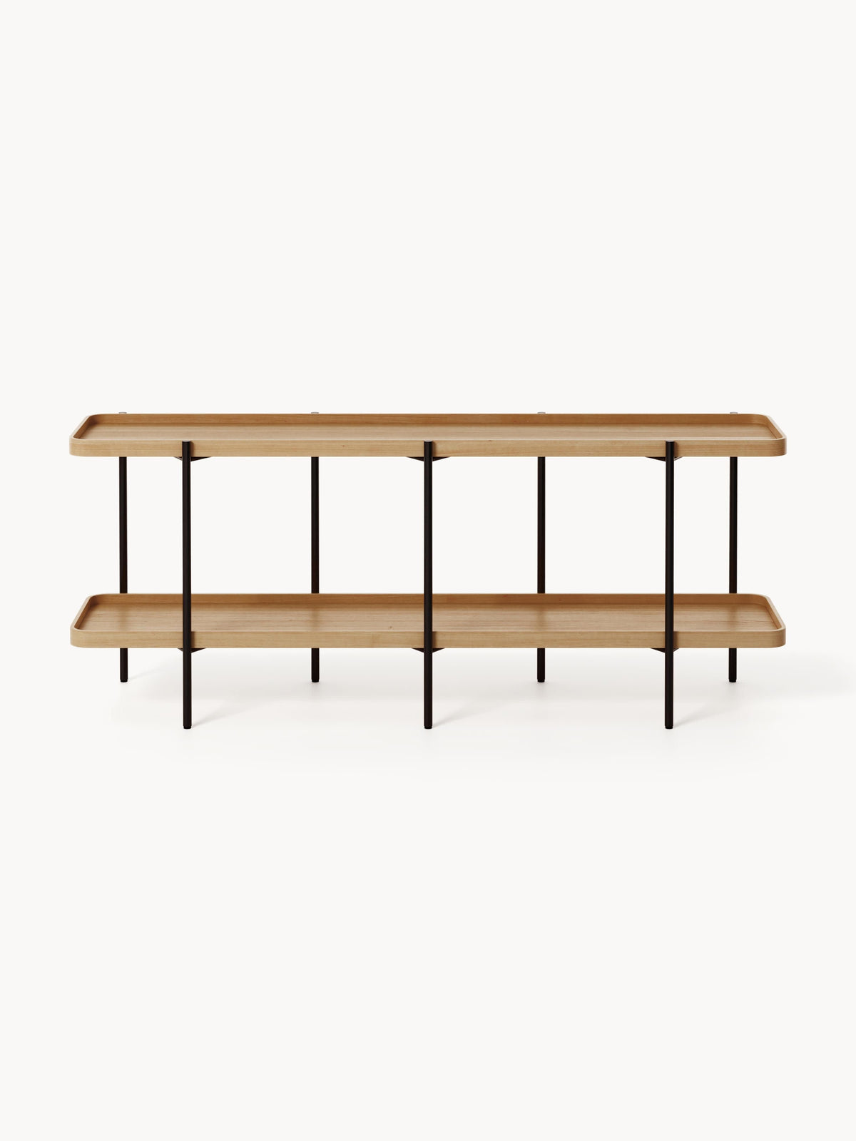 Renee Low Wooden Shelving Unit