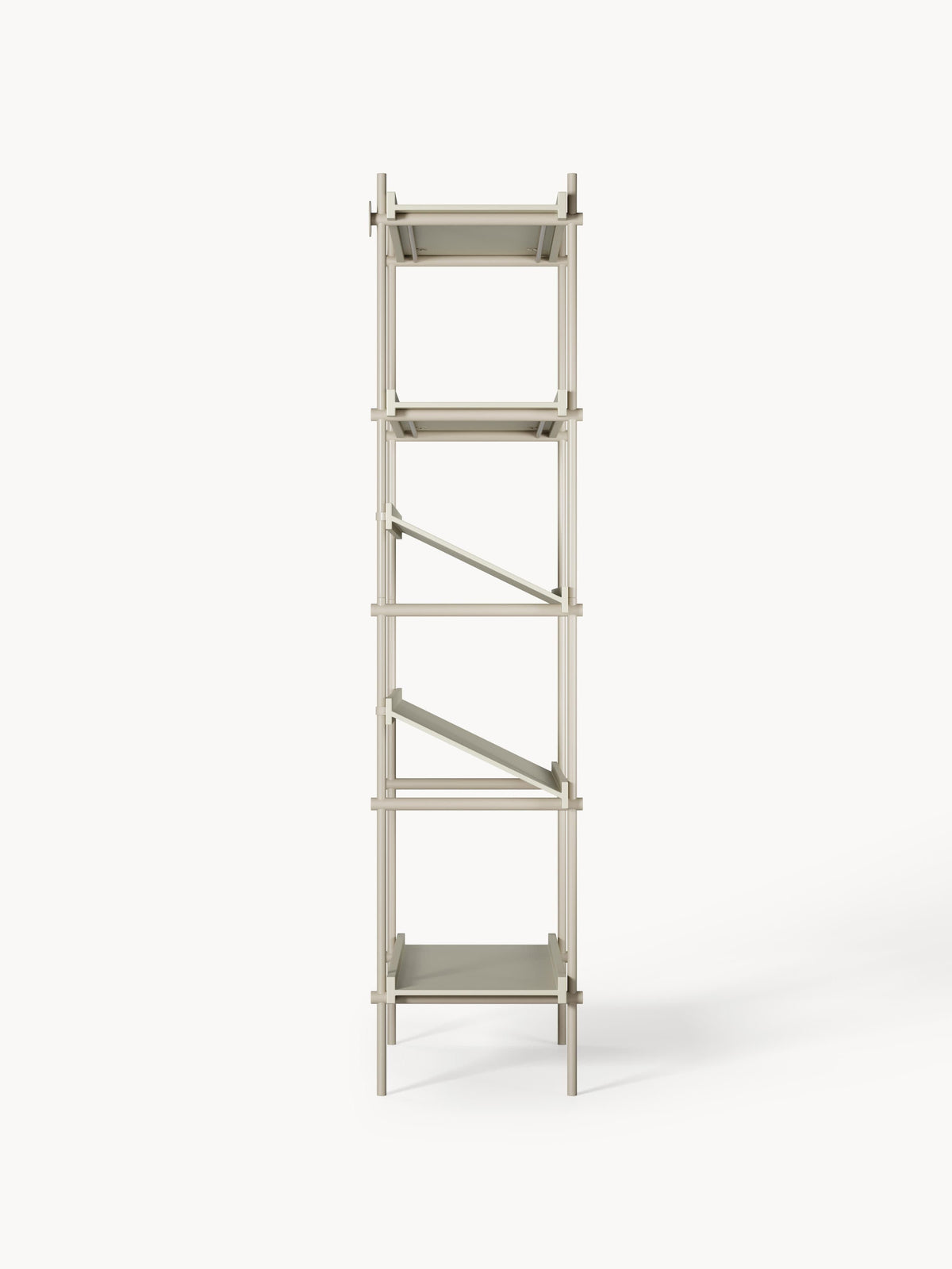 Rio Tall Shelving Unit with Slanted Shelves