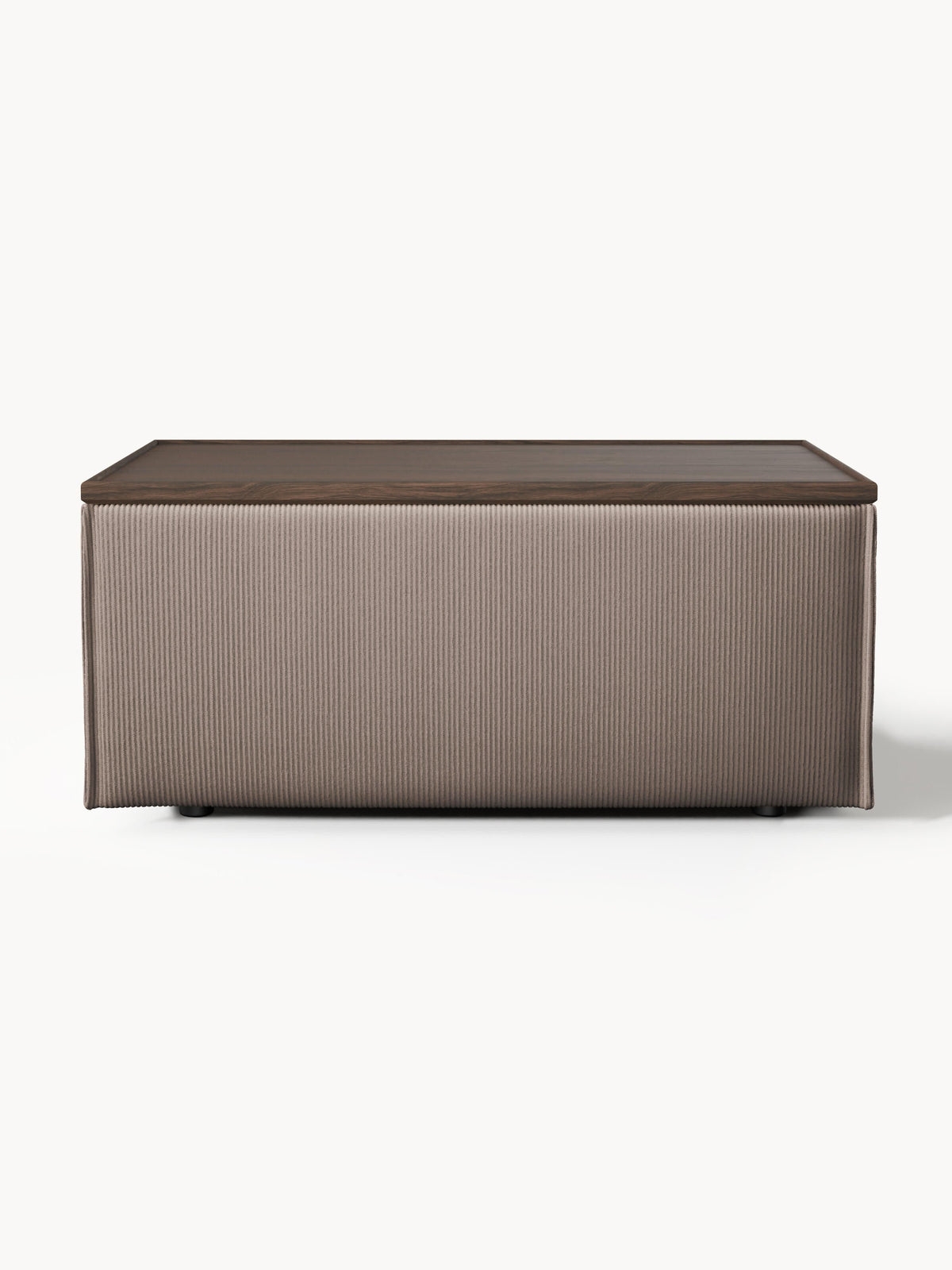 Lennon Corduroy Ottoman with Storage