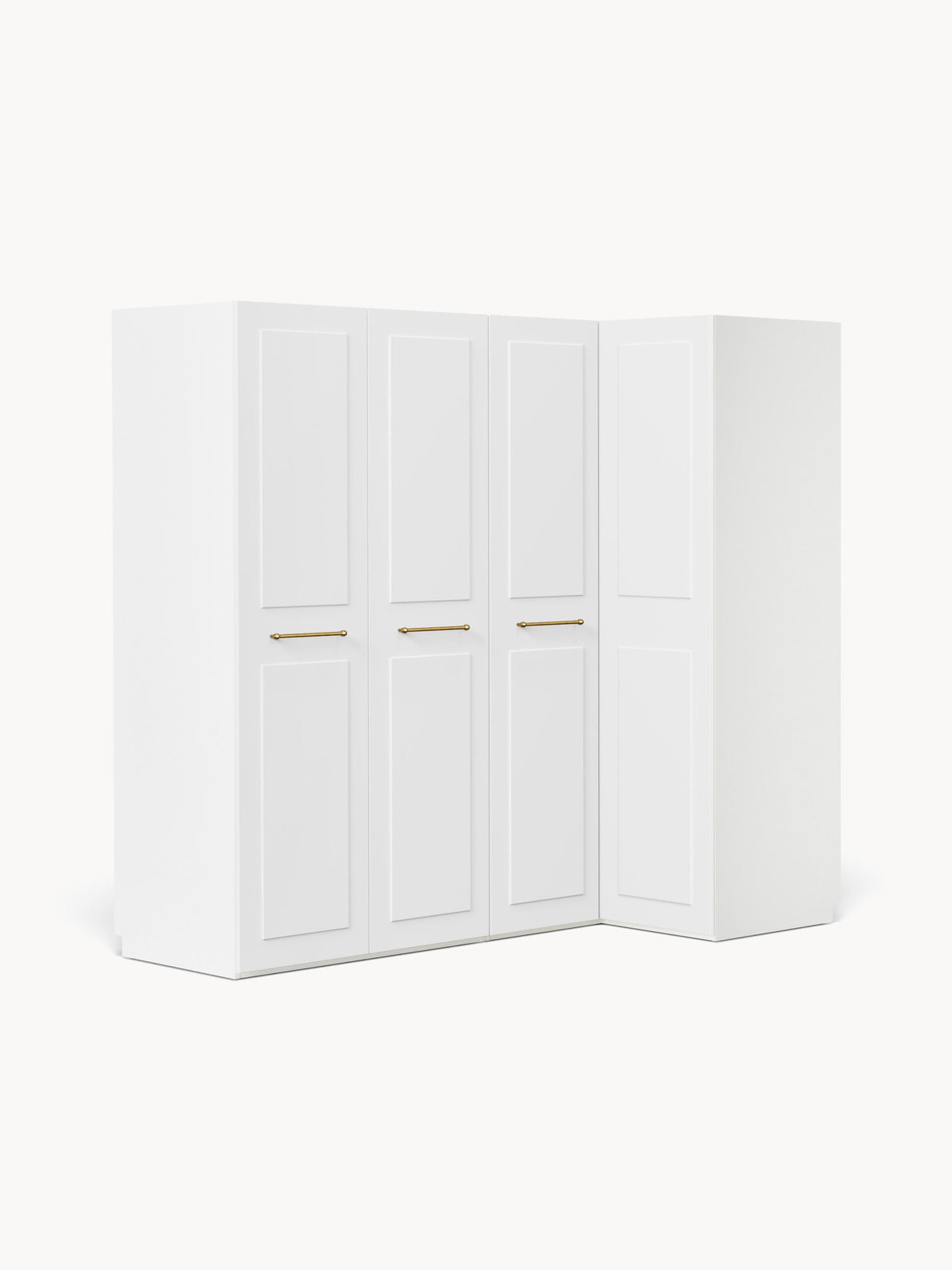 Gallery image 1 - Modular Corner Wardrobe Charlotte, 215 cm Wide, in various sizes