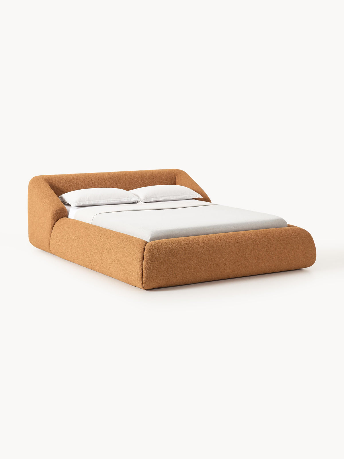 Sofia Upholstered Bouclé Bed