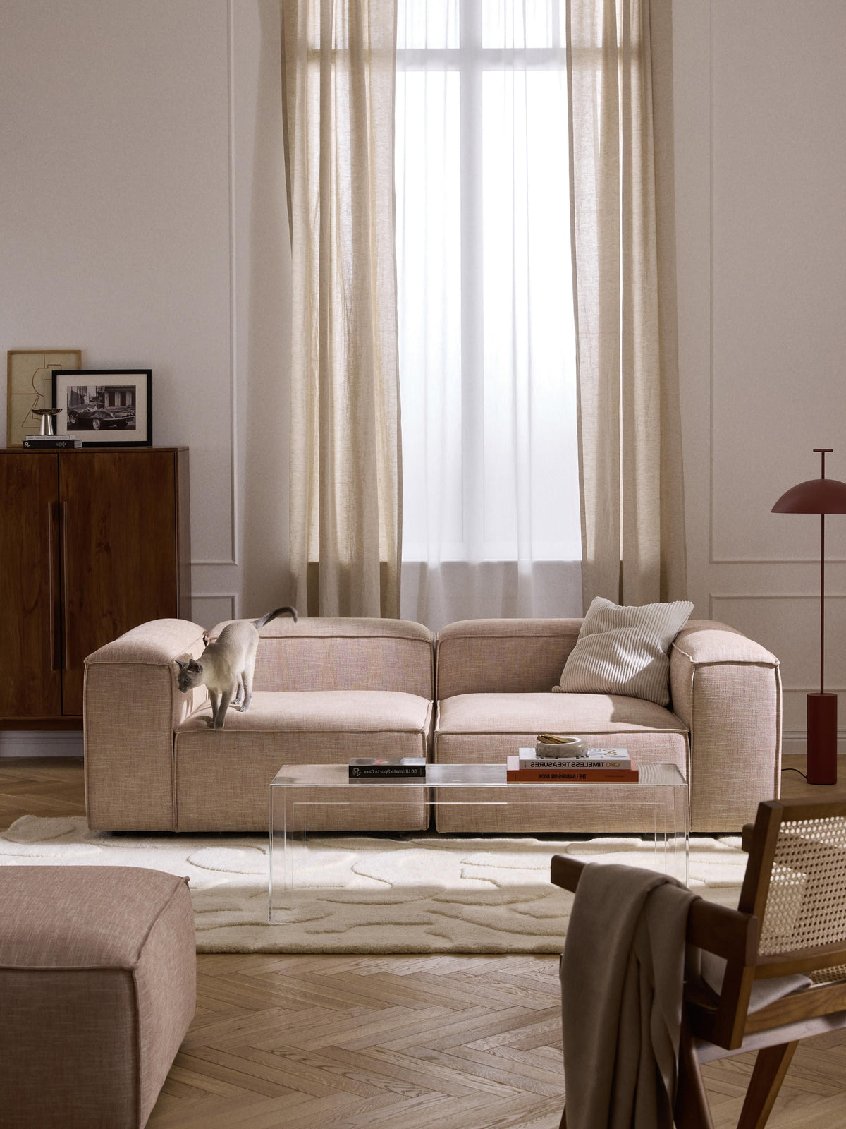 Lennon Linen Blend Corner Module