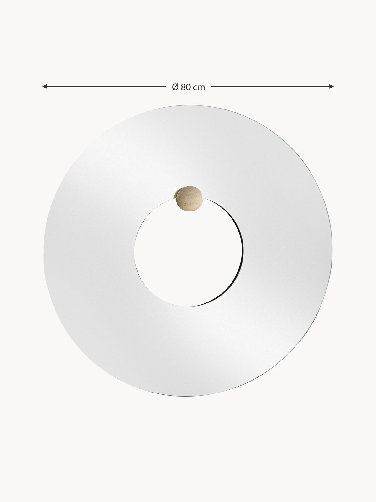 Castellum Round Wall Mirror