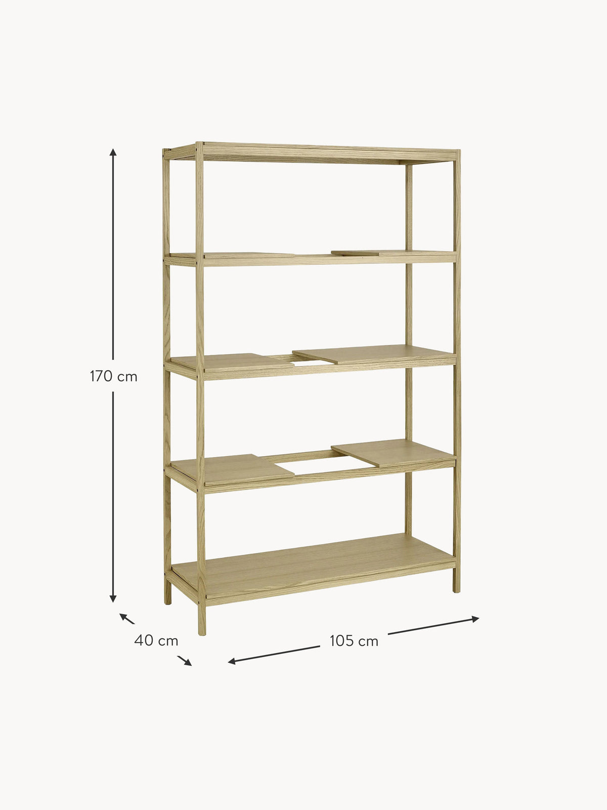 Sukoya Wooden Schelf Unit