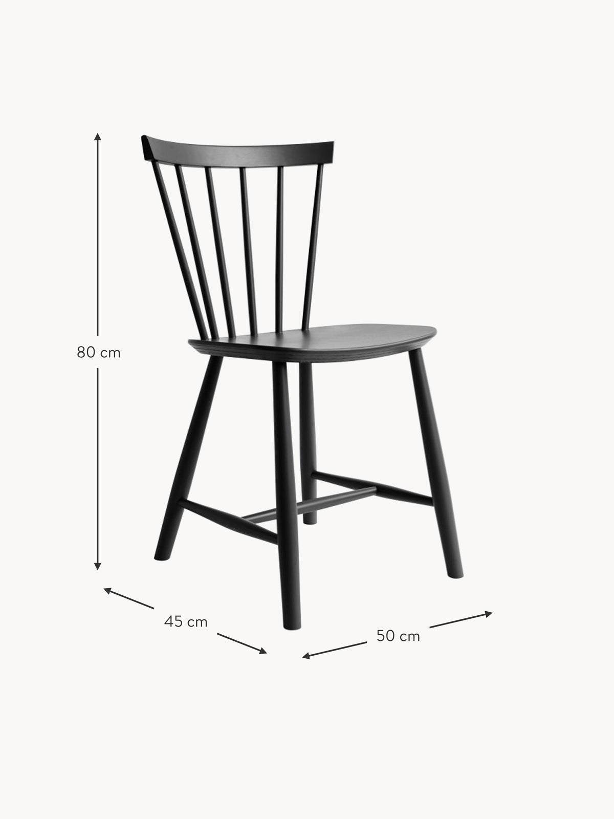 J46 Dining Chairs, Set of 2