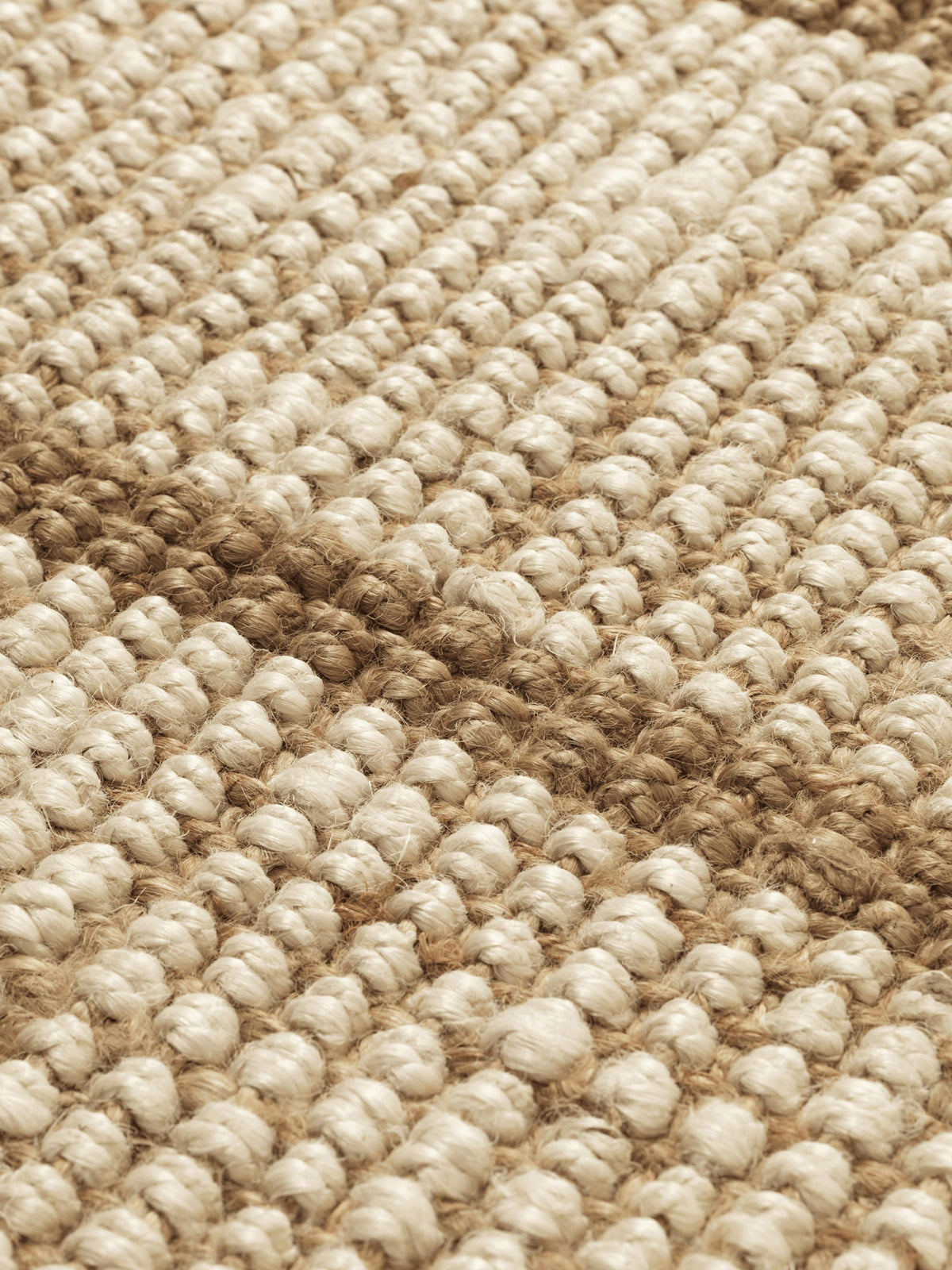 Athens Handwoven Jute Rug with Fringes