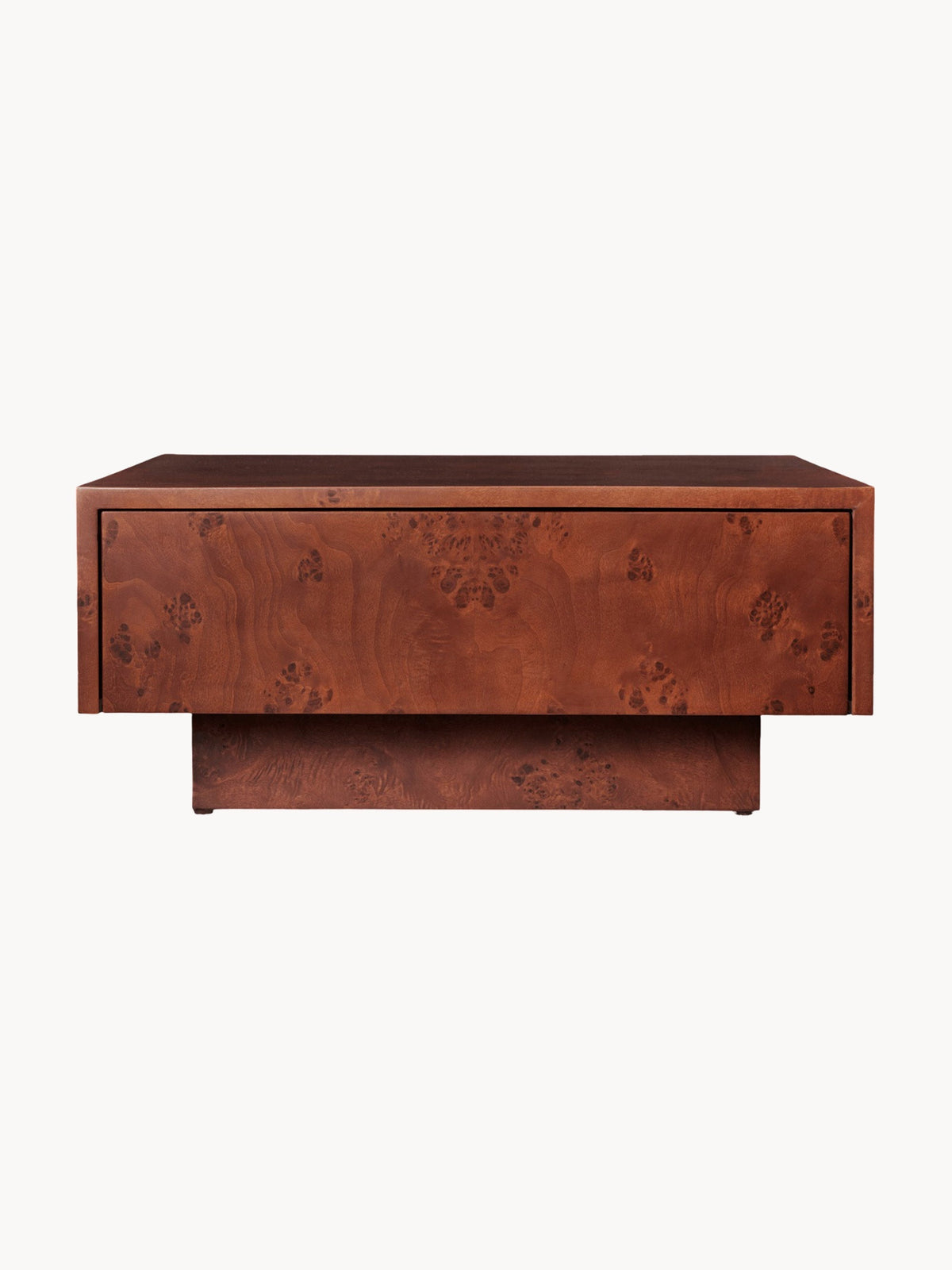 Burl Wooden Coffee Table