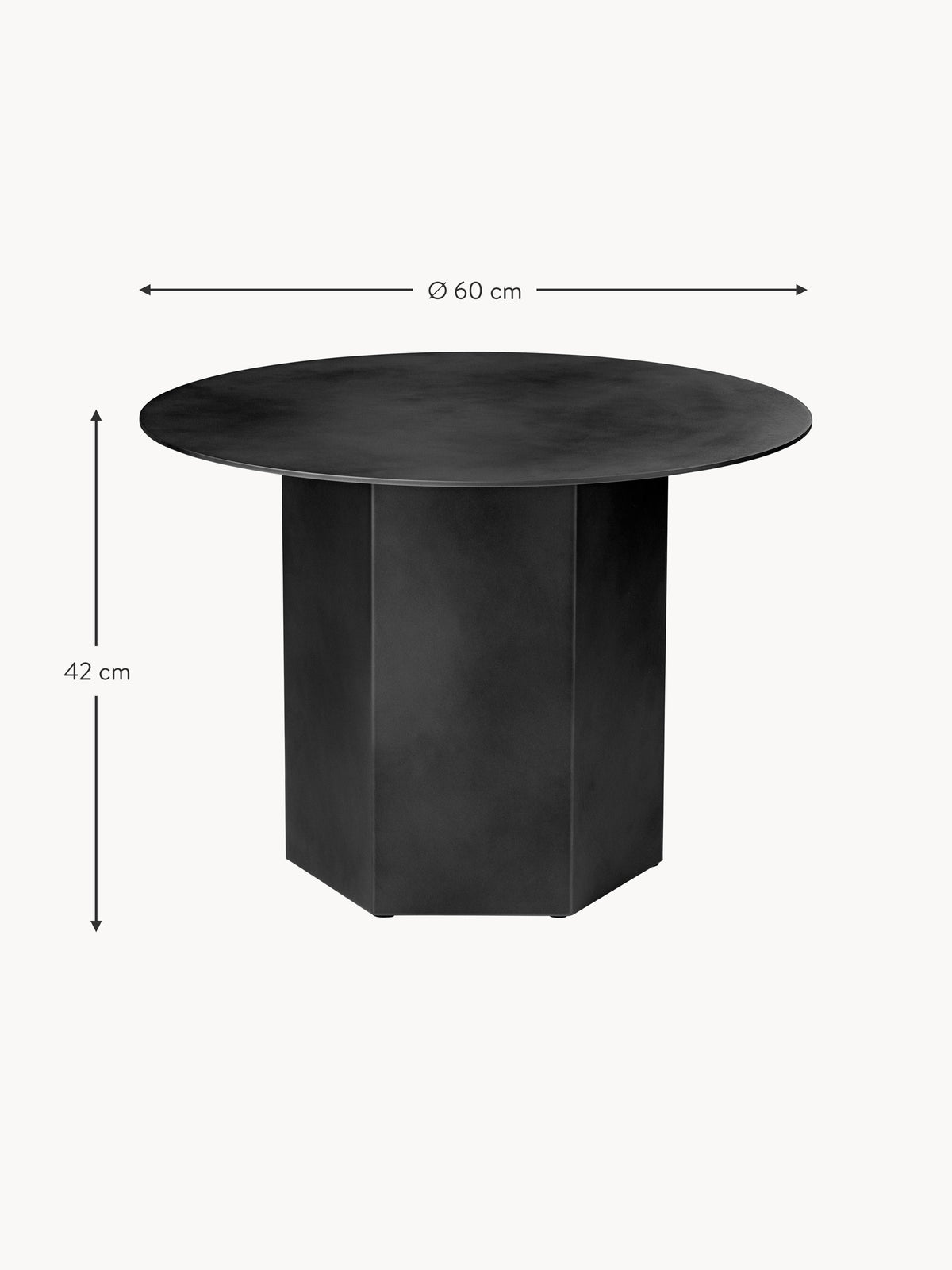 Epic Coffee Table - Round, Ø60, Steel