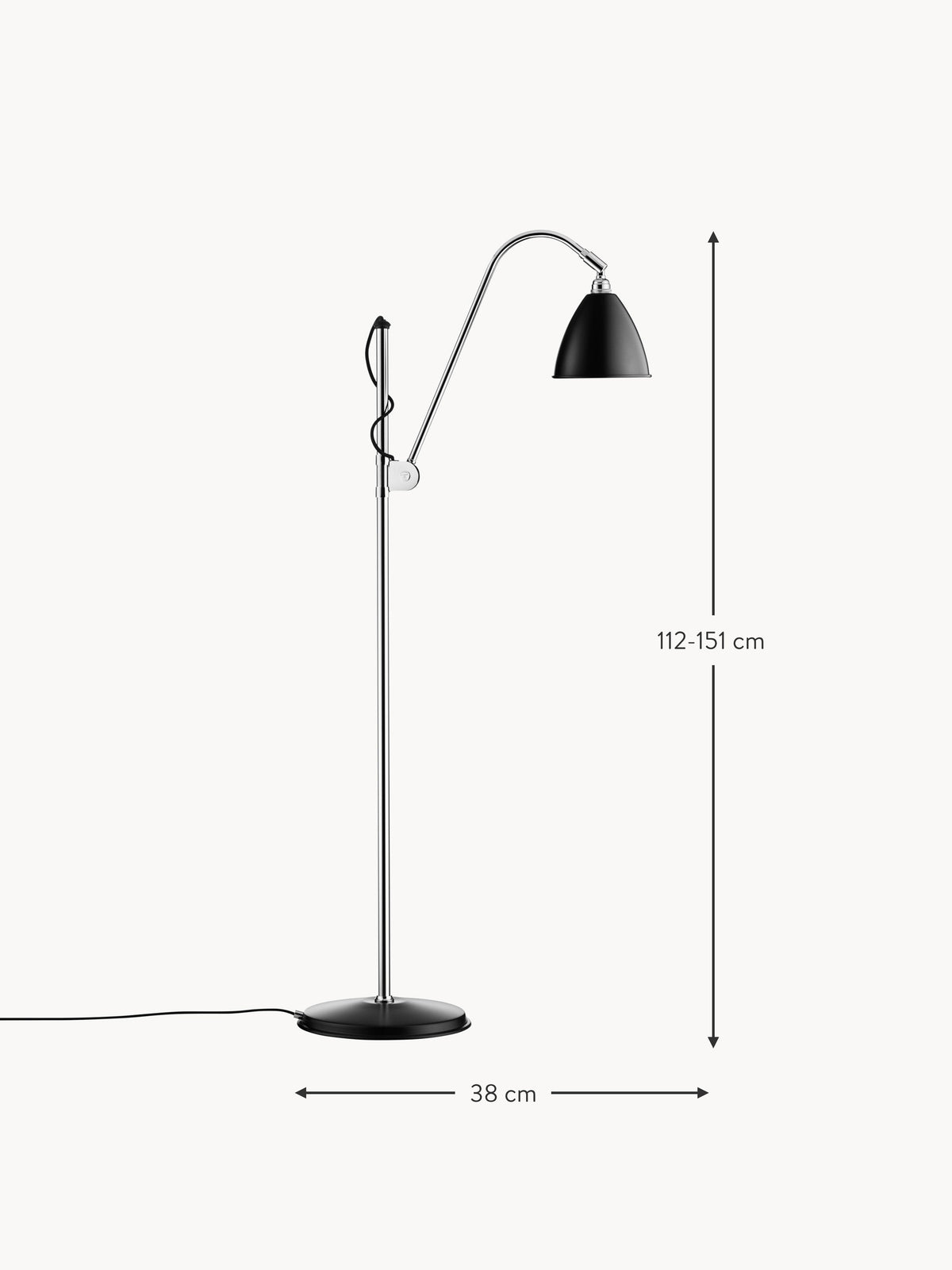 BL3 Height-Adjustable Reading Lamp
