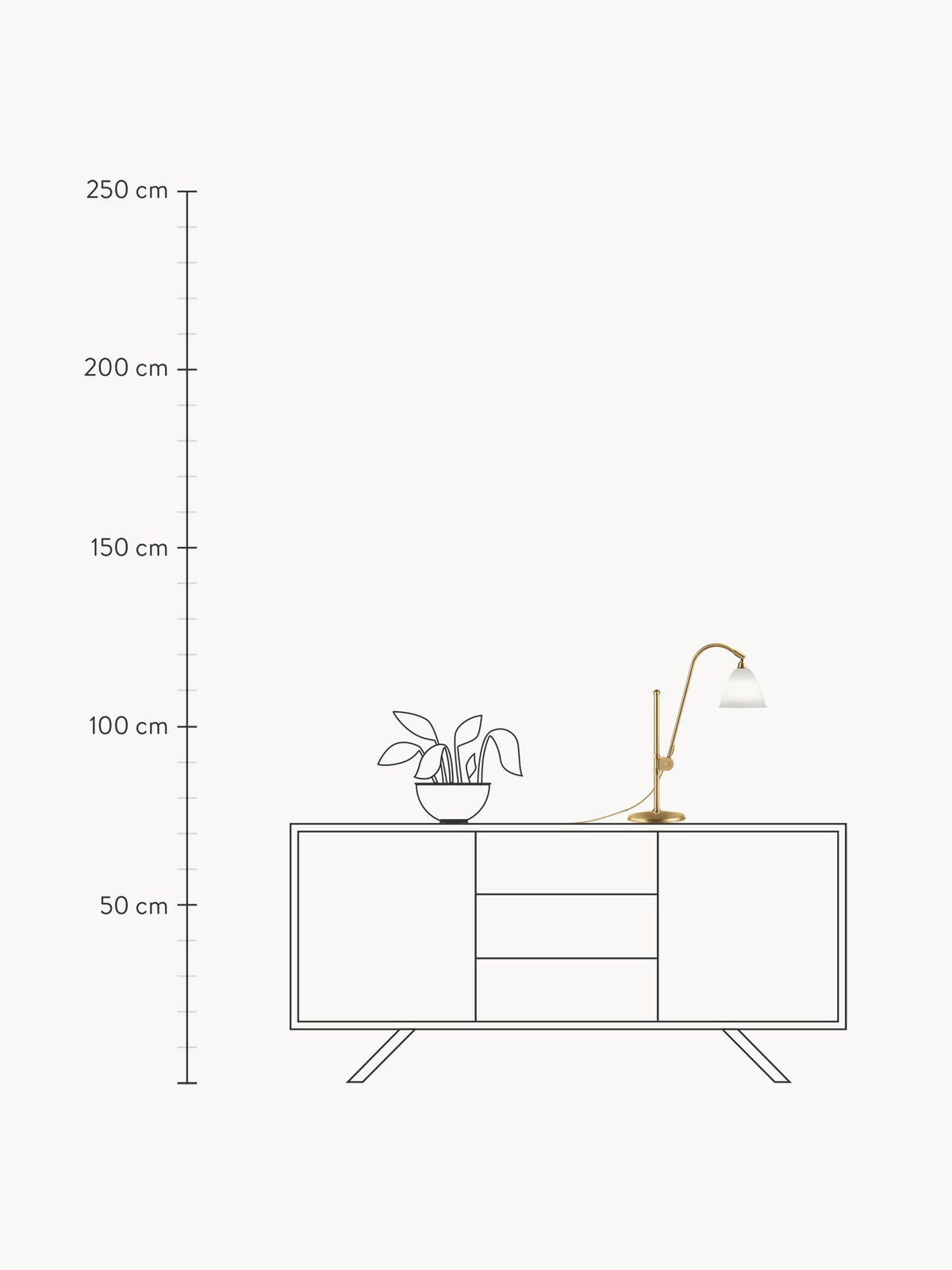 BL1 Large Height-Adjustable Table Lamp