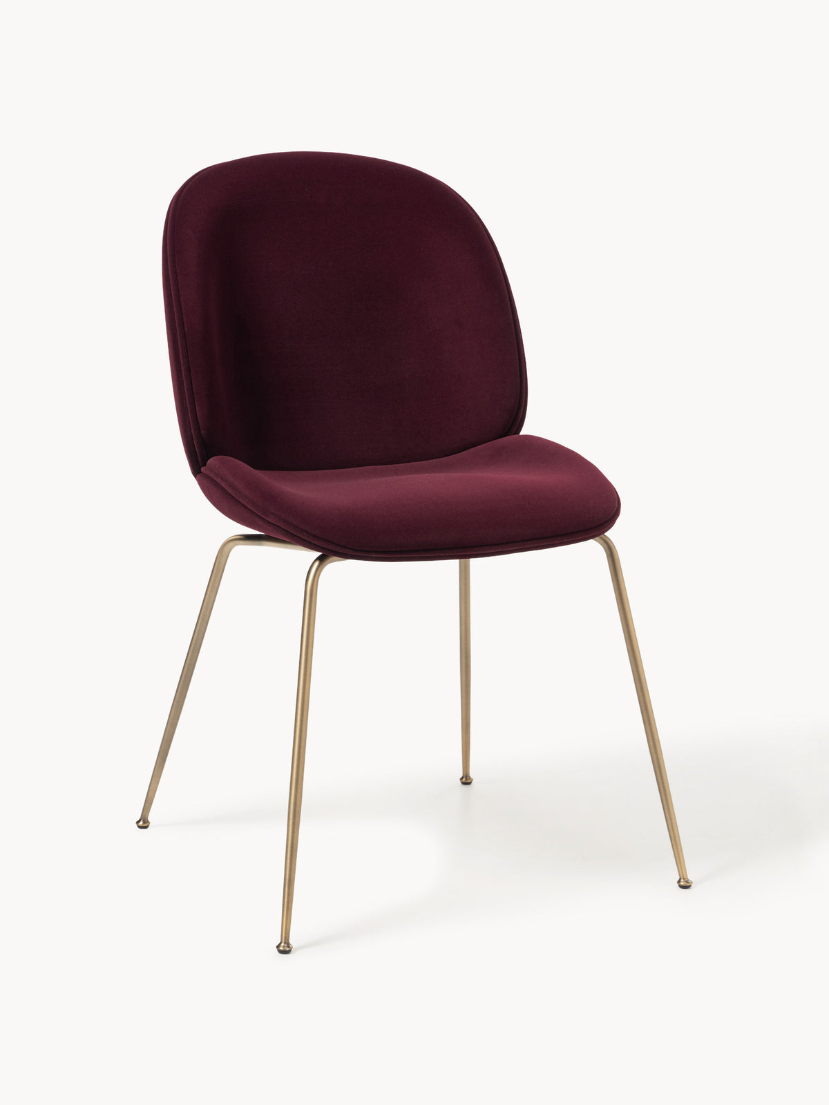 Gallery image 1 - WESTWING x GUBI, Velvet Dining Chair Beetle by Delia Lachance