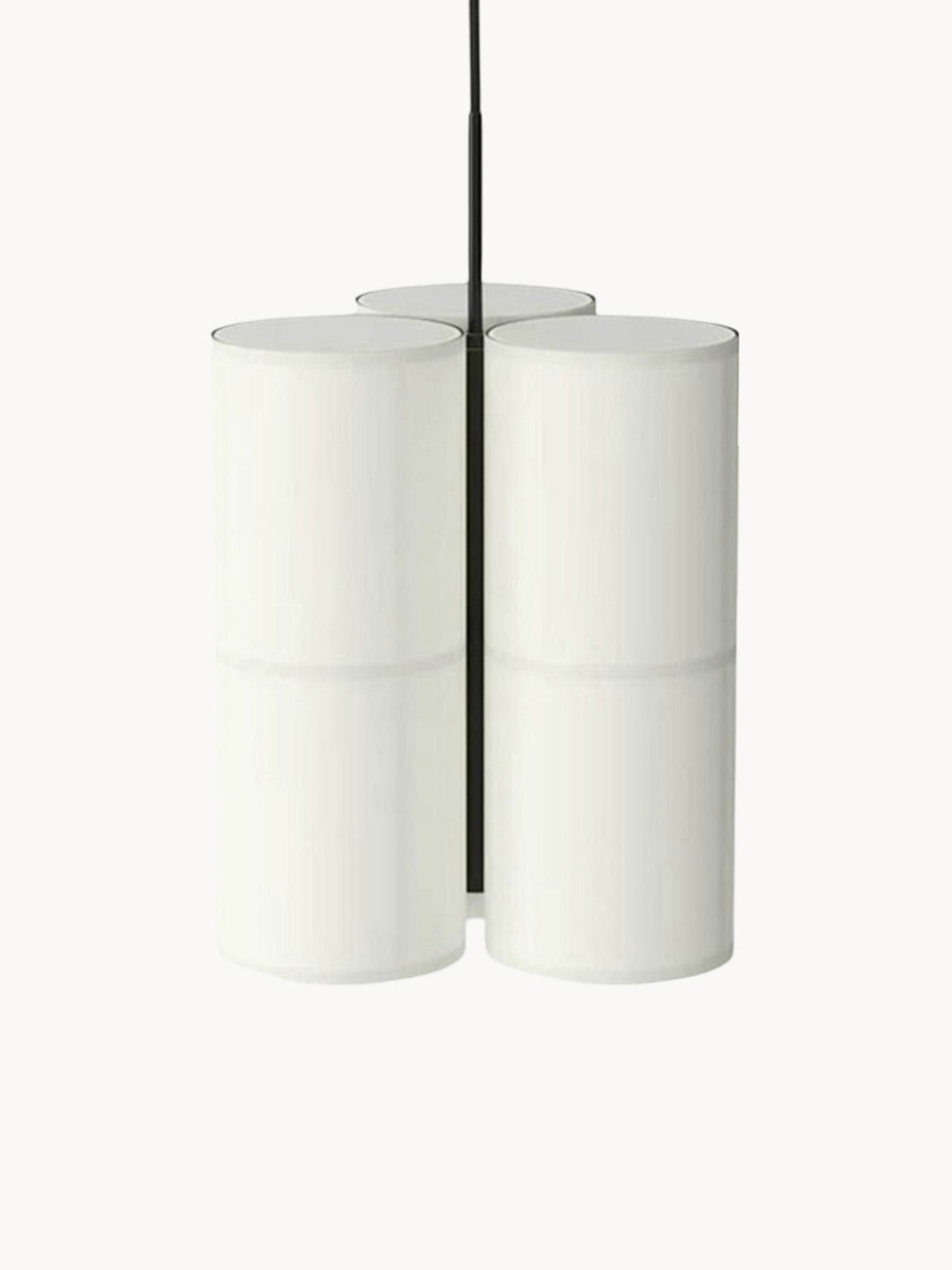 Gallery image 1 - Handmade Linen Cluster Pendant Light Hashira