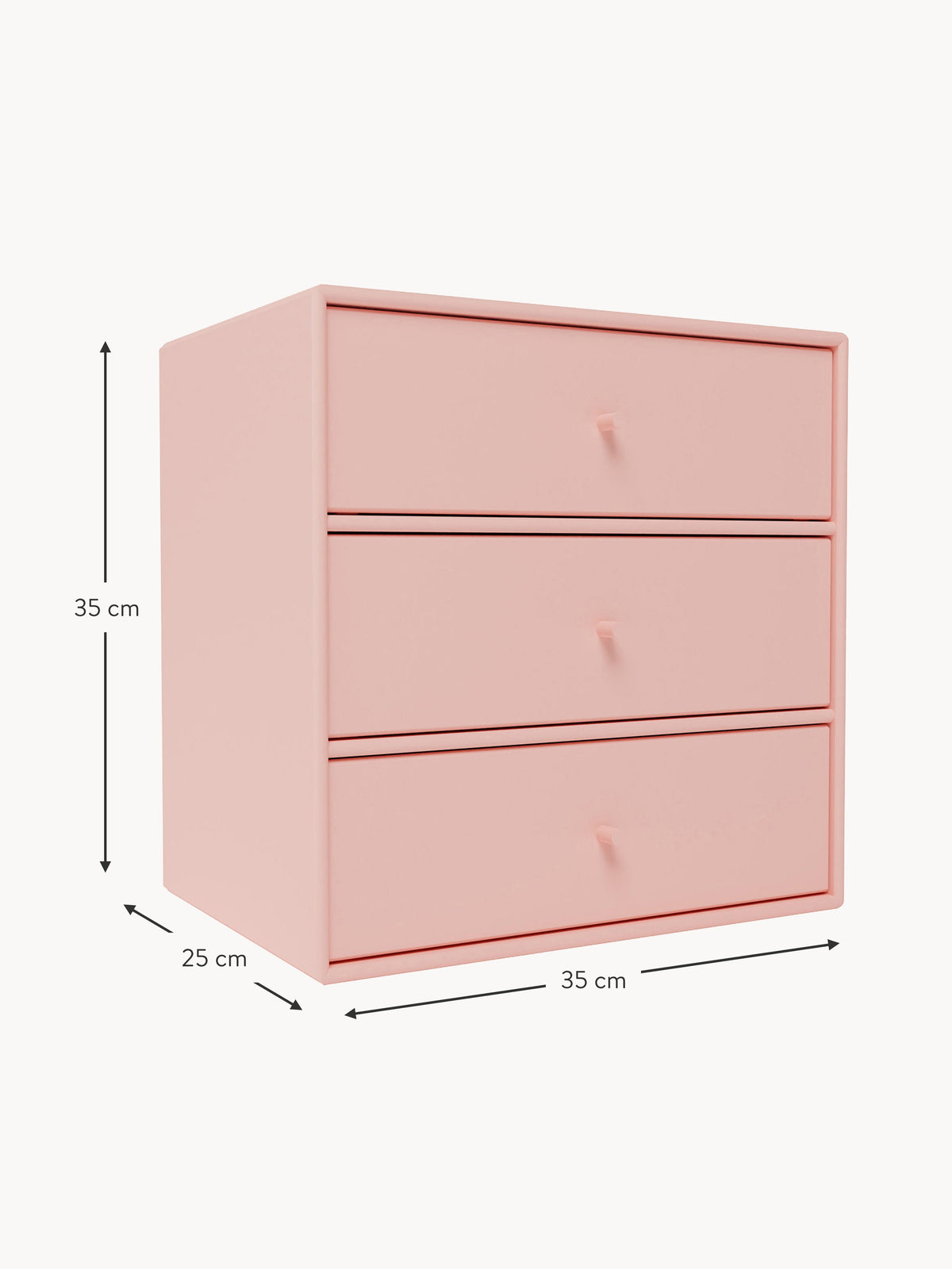 Module Montana Mini 1007 with Drawers for Modular Shelf System