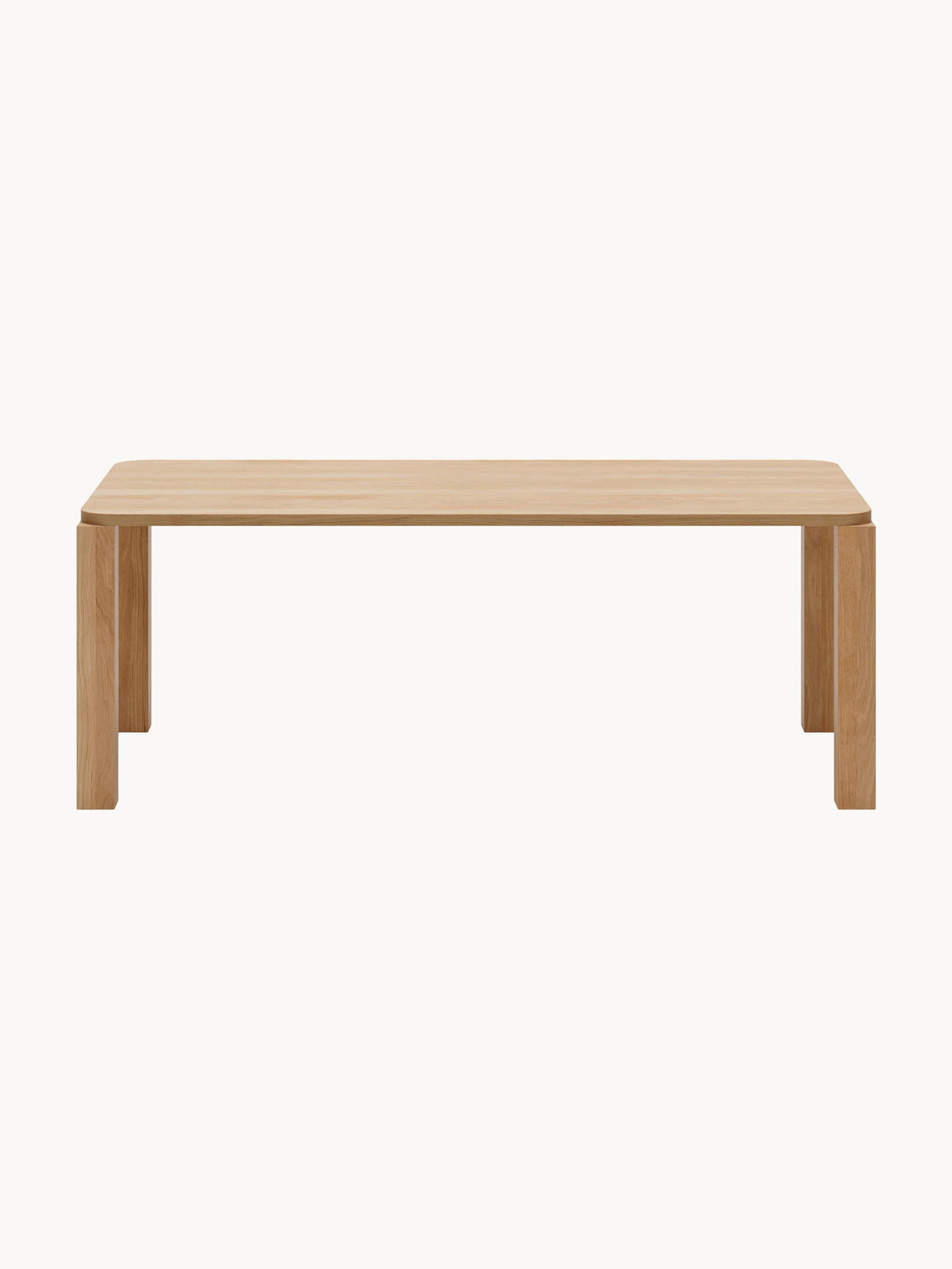 Atlas Oak Wood Dining Table, Various Sizes