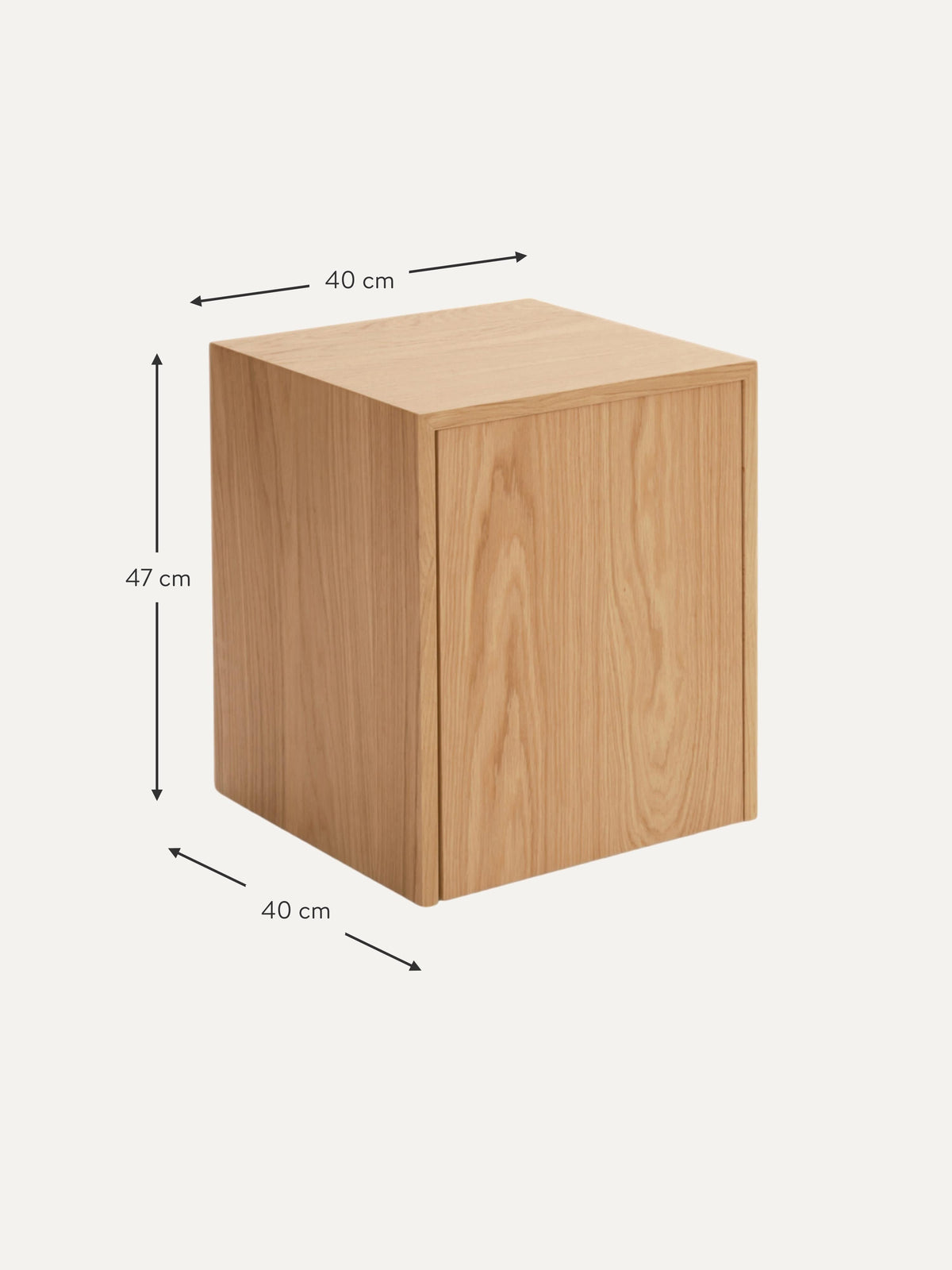 Mass Wooden Side Table