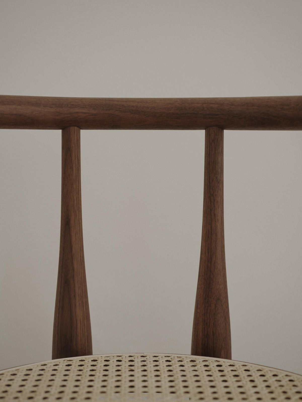 Bukowski Walnut Wood Armchair