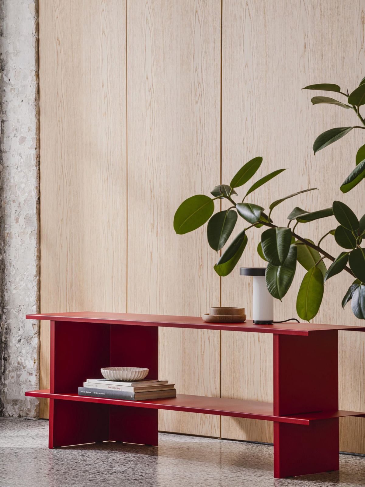 Hes Low Shelving Unit