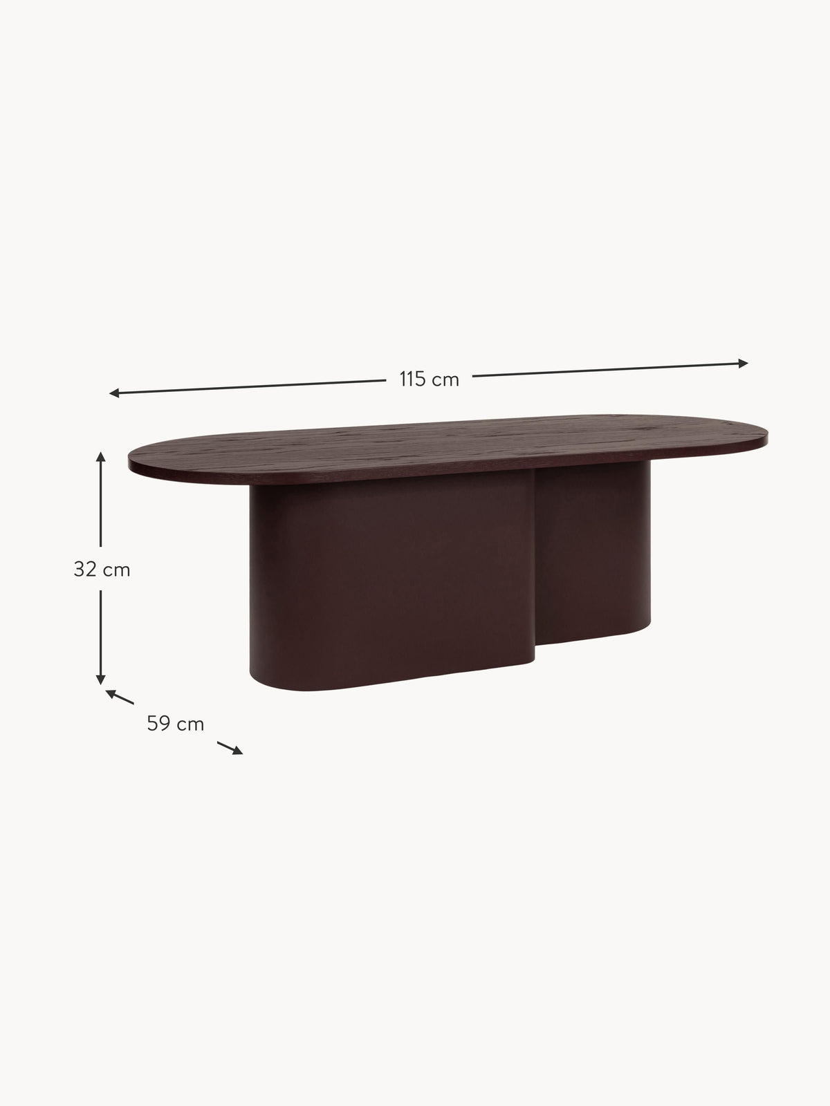Looi Oval Coffee Table