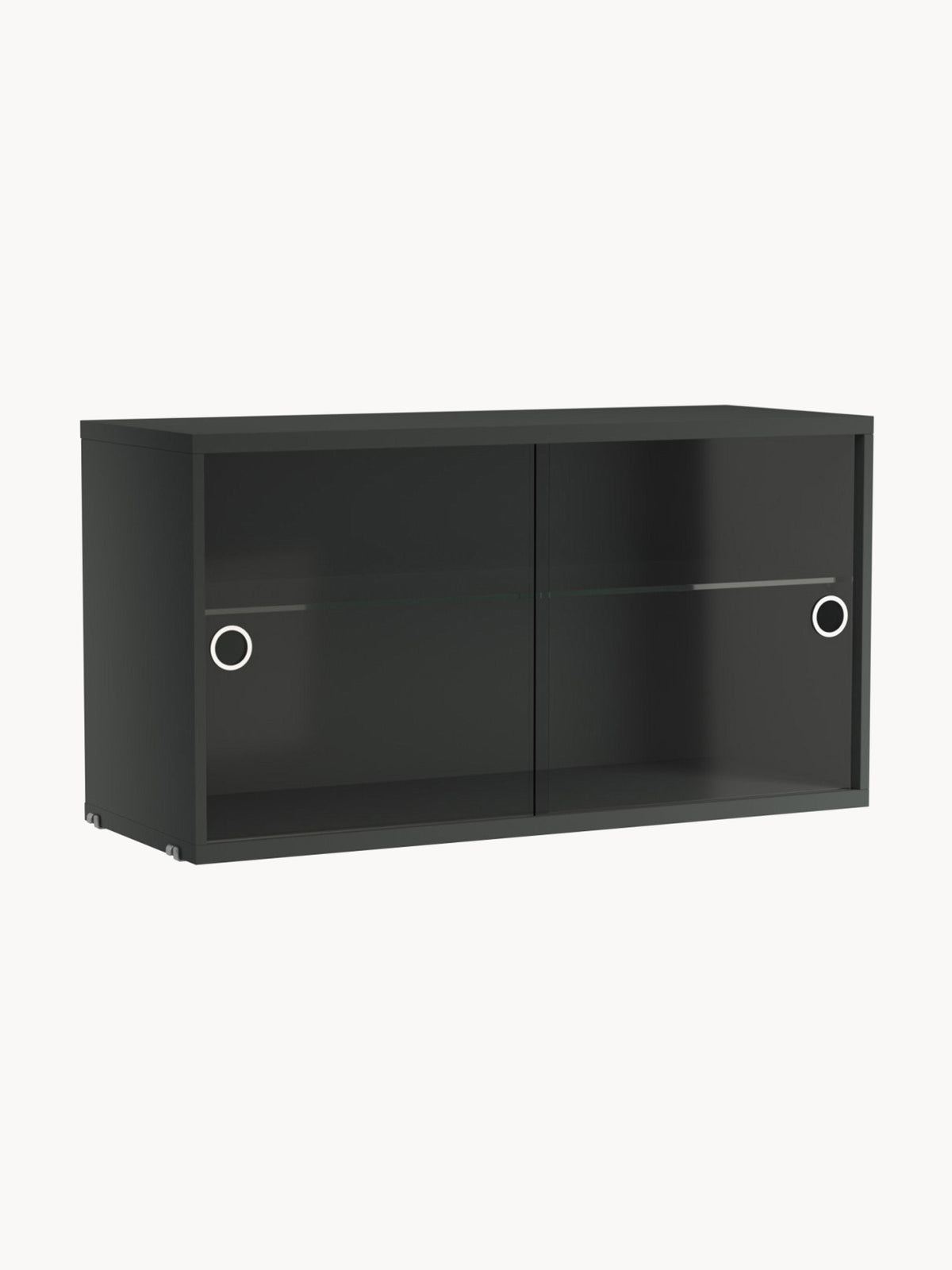 Gallery image 1 - Display Cabinet String System with Sliding Glass Doors, W 78 x D 30 cm