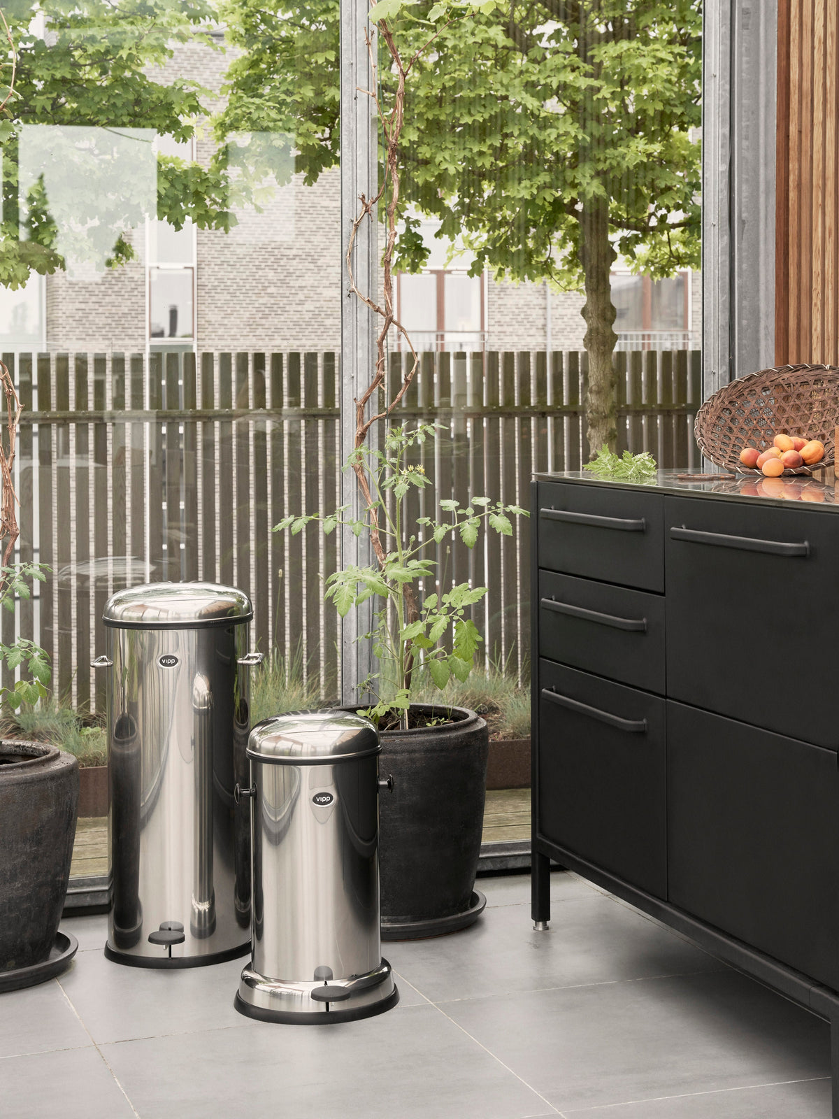 Vipp17 Waste Bin with Pedal Function