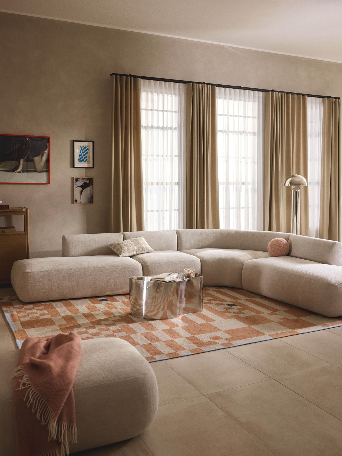 Sofia XL Modular Corner Sofa (4-seater)
