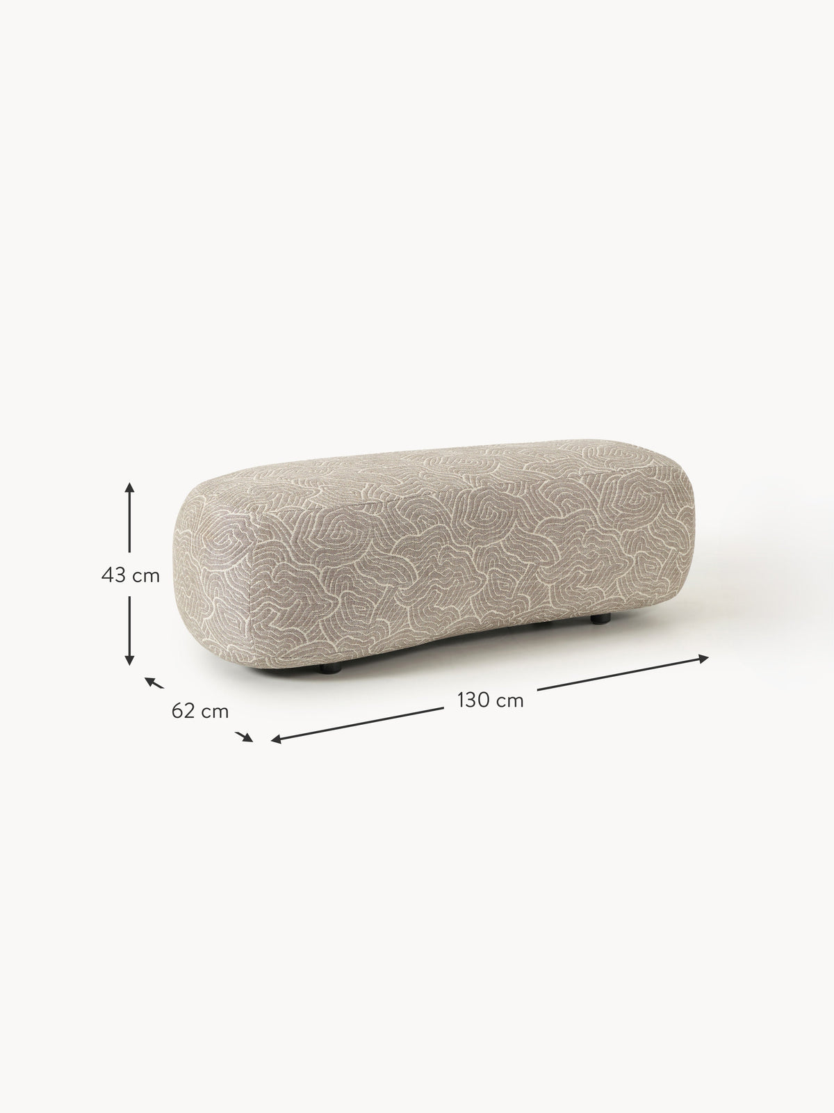 Alba XL Ottoman
