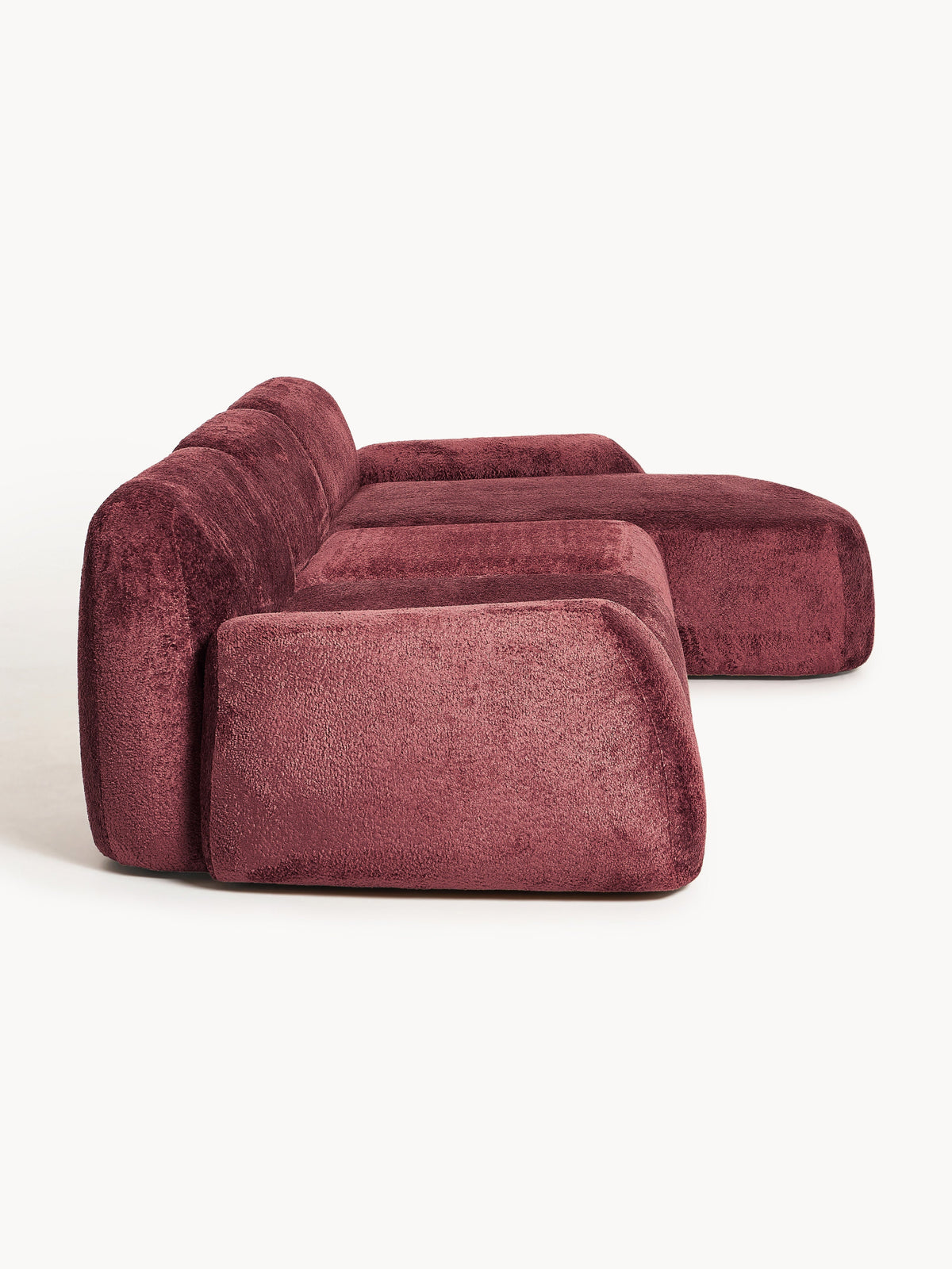 Wolke Modular Teddy Bouclé Corner Sofa (4-seater)
