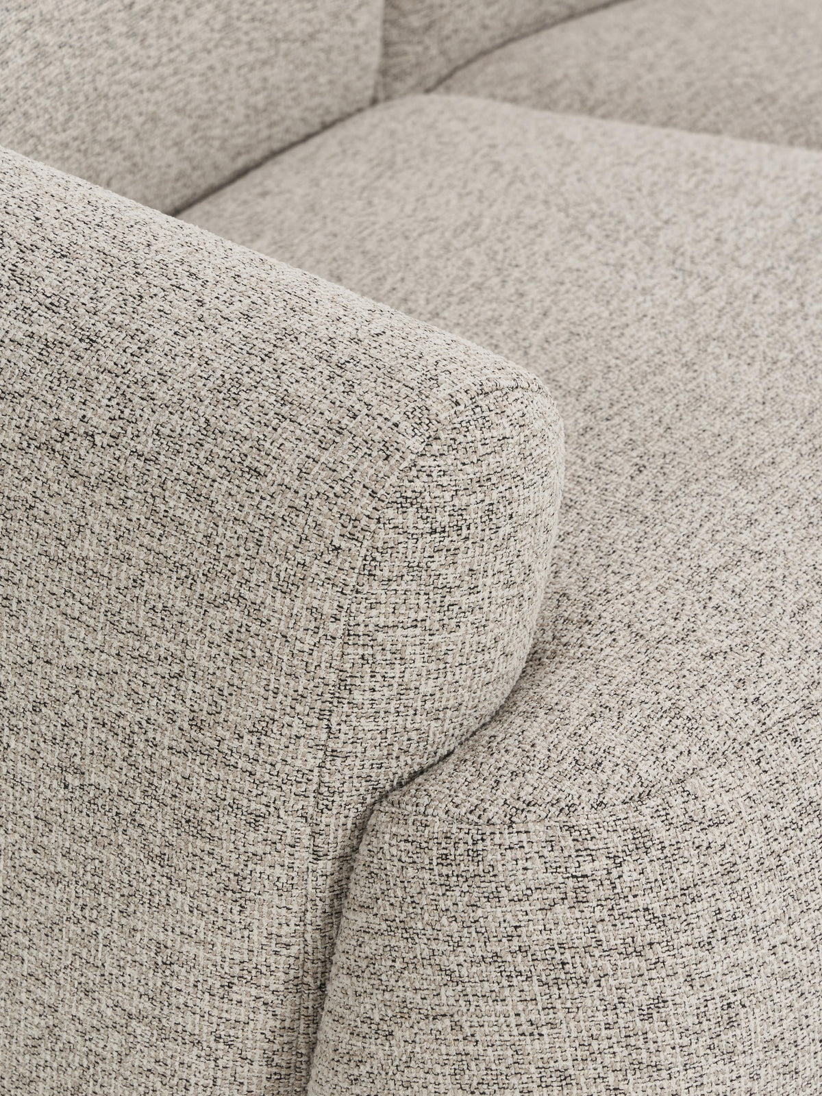 Sofia Modular Bouclé Corner Sofa (4-seater)