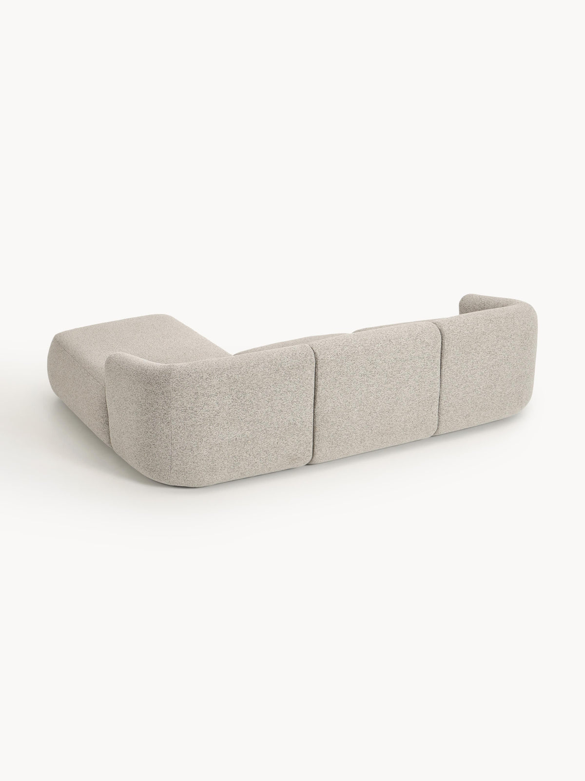 Sofia Modular Bouclé Corner Sofa (4-seater)