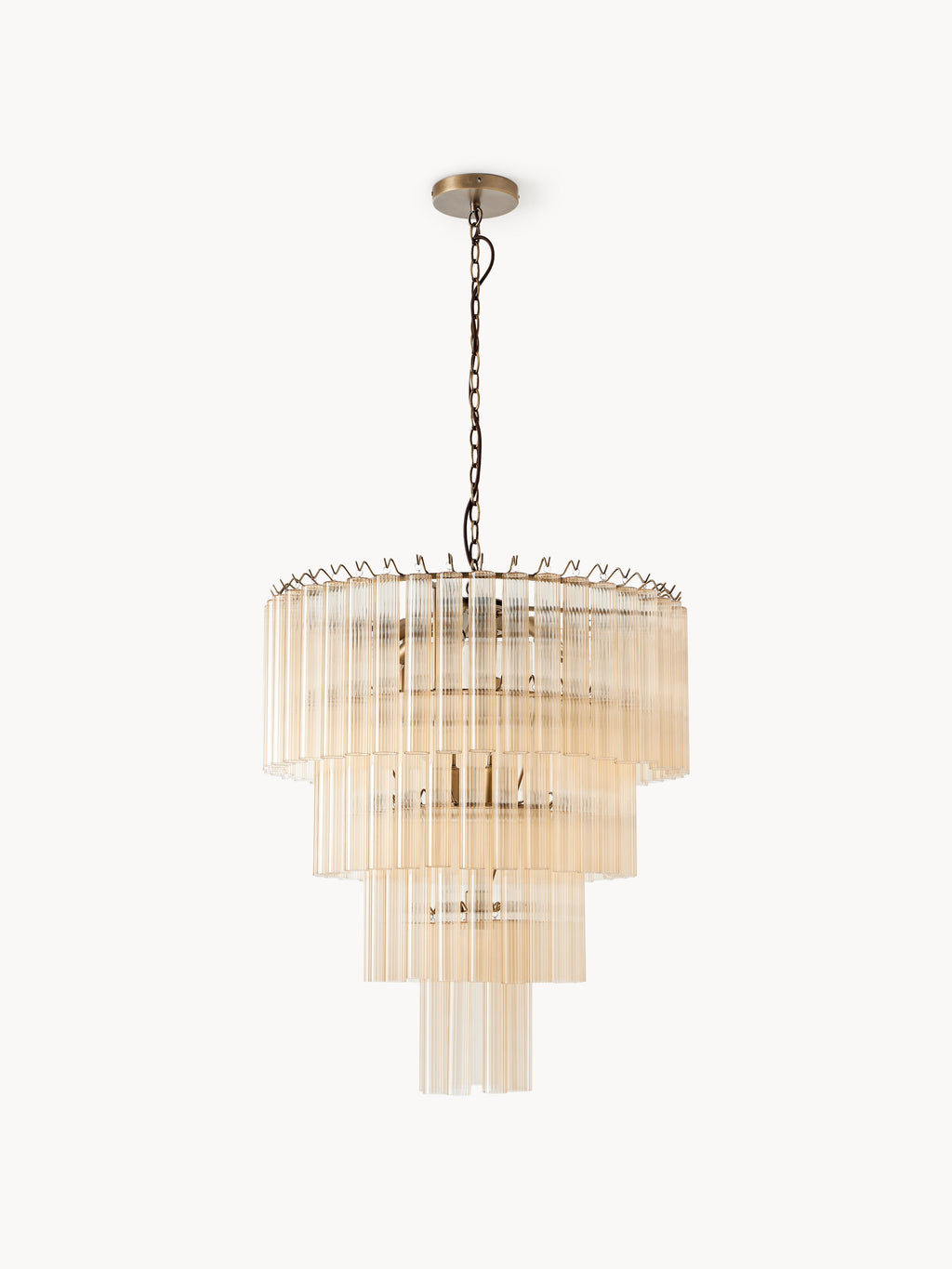 Janae Large Glass Chandelier