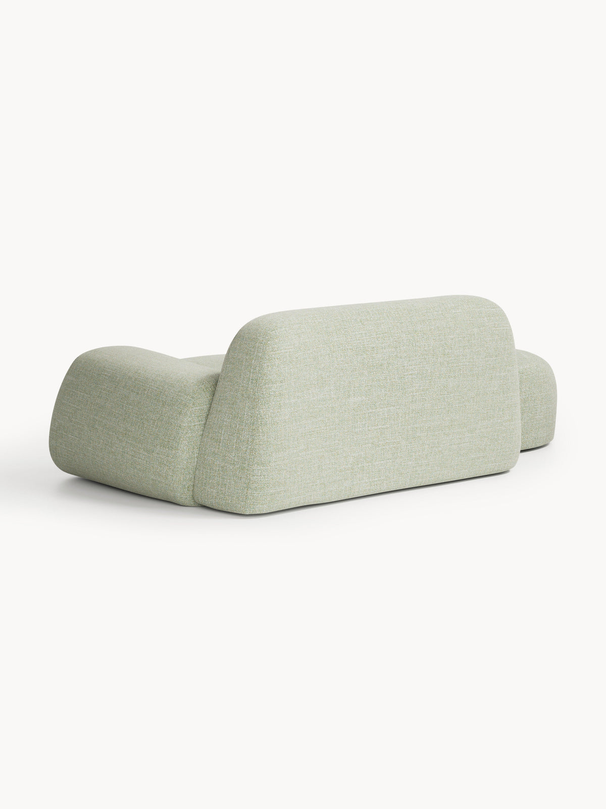 Wolke Bouclé Sofa (2-seater) with Chaise End